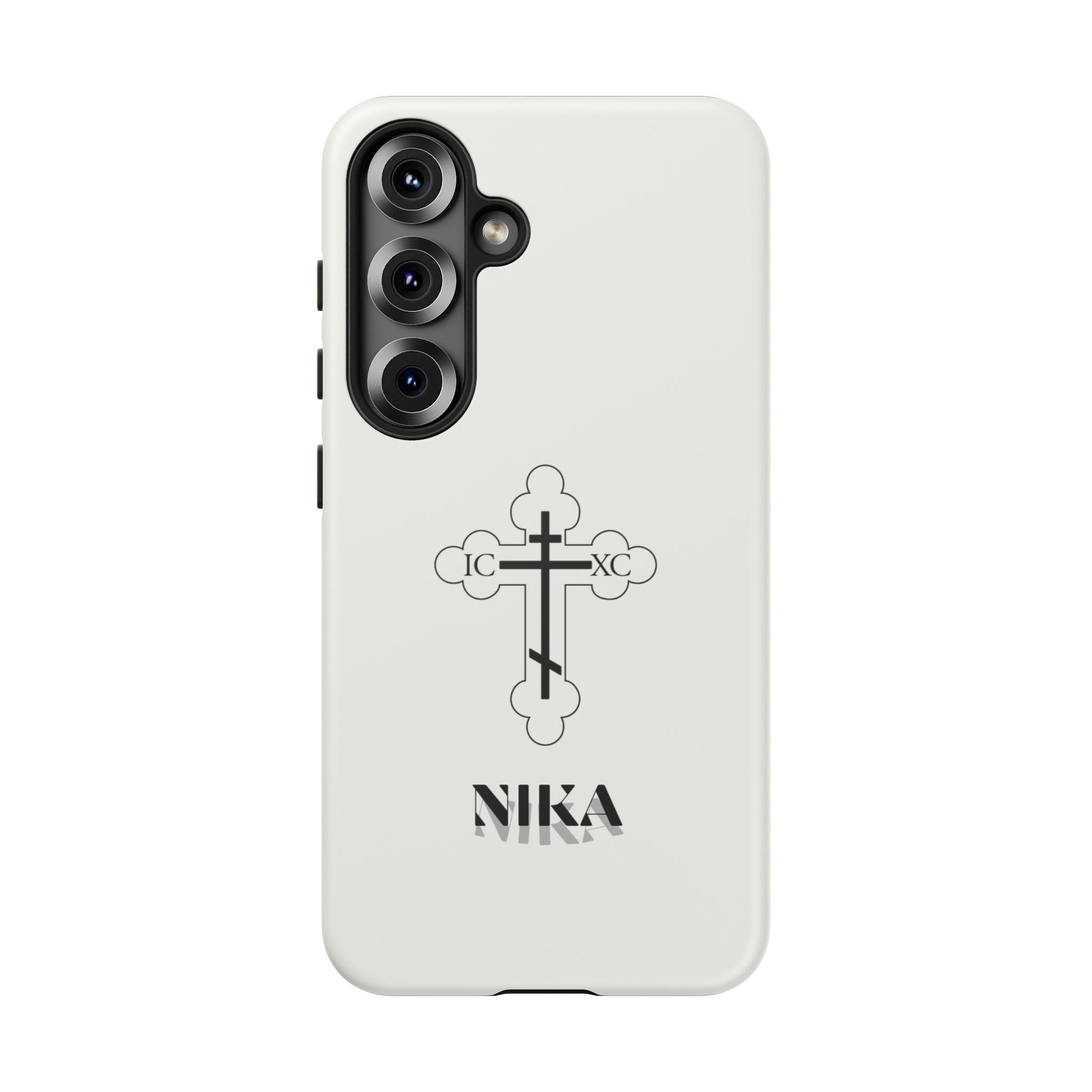 Christian Cross Phone Case – NIKA Orthodox Design