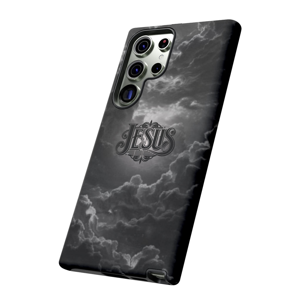 Jesus Cloud Phone Case – Christian Faith Protective iPhone Case