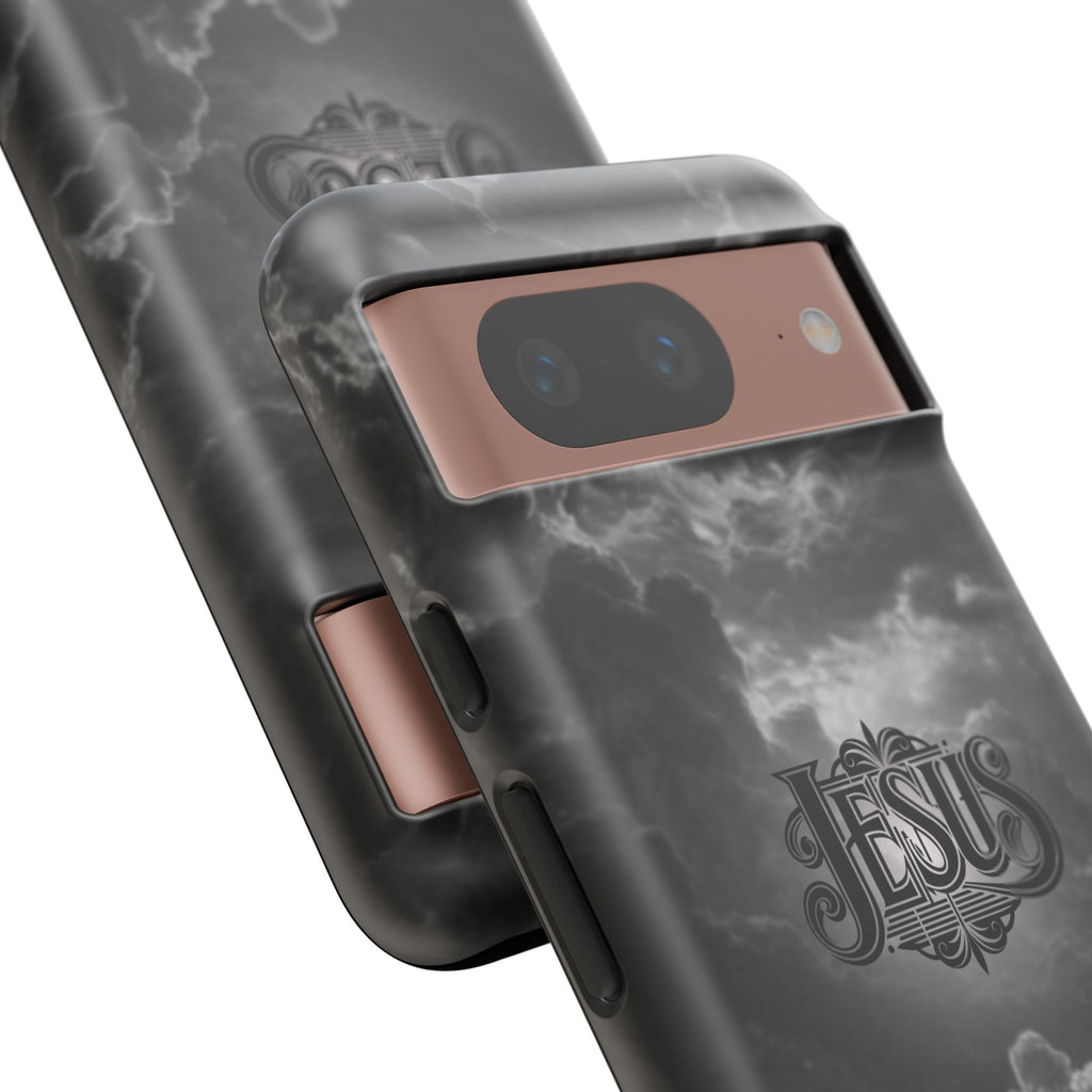 Jesus Cloud Phone Case – Christian Faith Protective iPhone Case