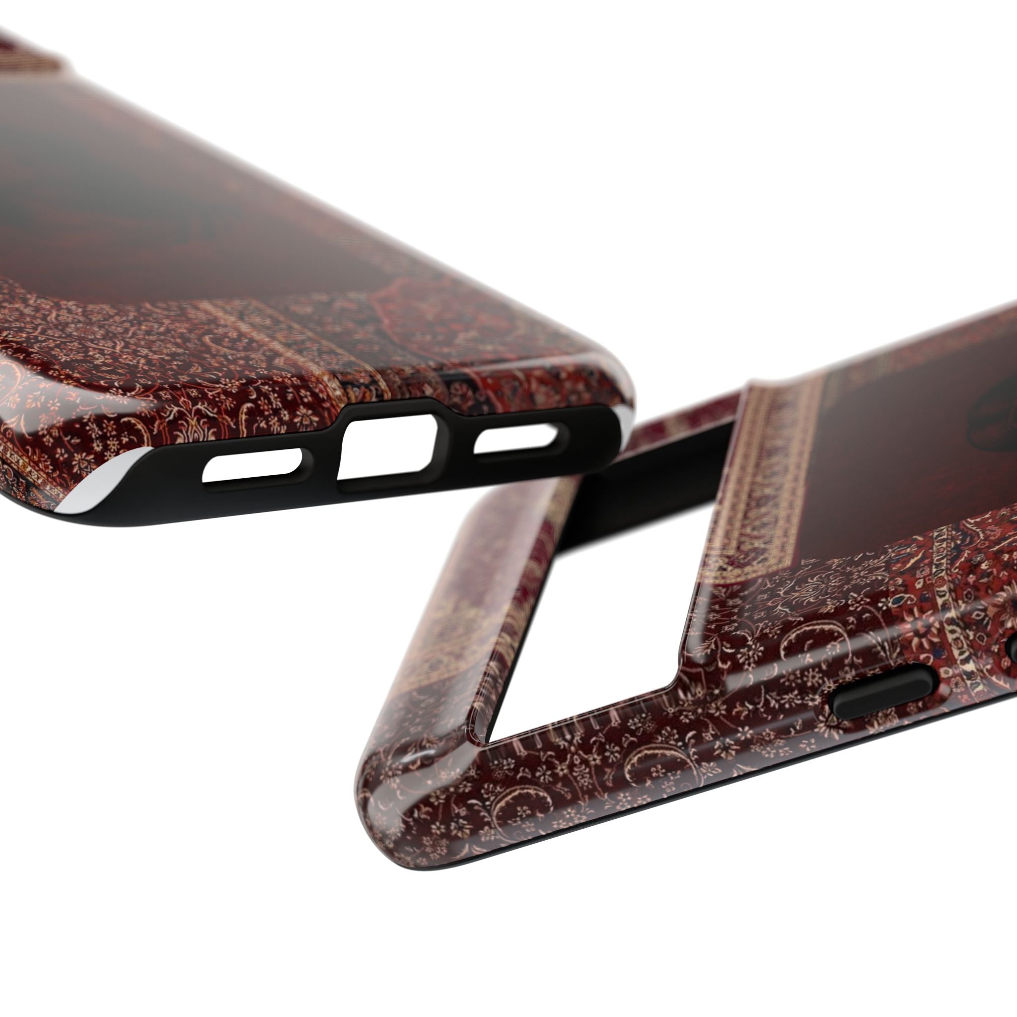 Religious Vintage Rug Phone Case — Jesus Portrait Tough Case