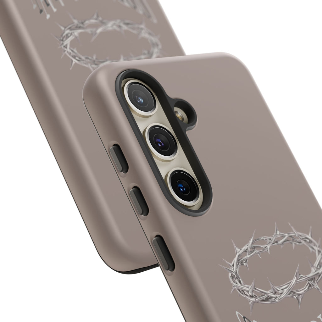 Phone Case — "God's Plan" Crown of Thorns Protective Cover