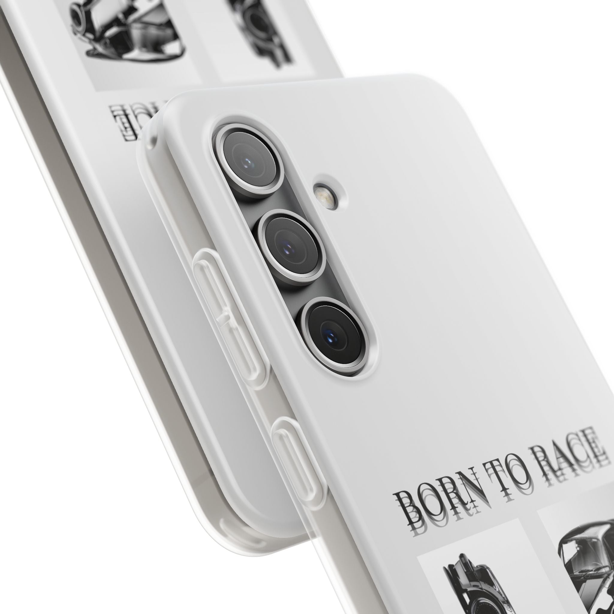 Born to Race Phone Case – Racing Car Flexi Case