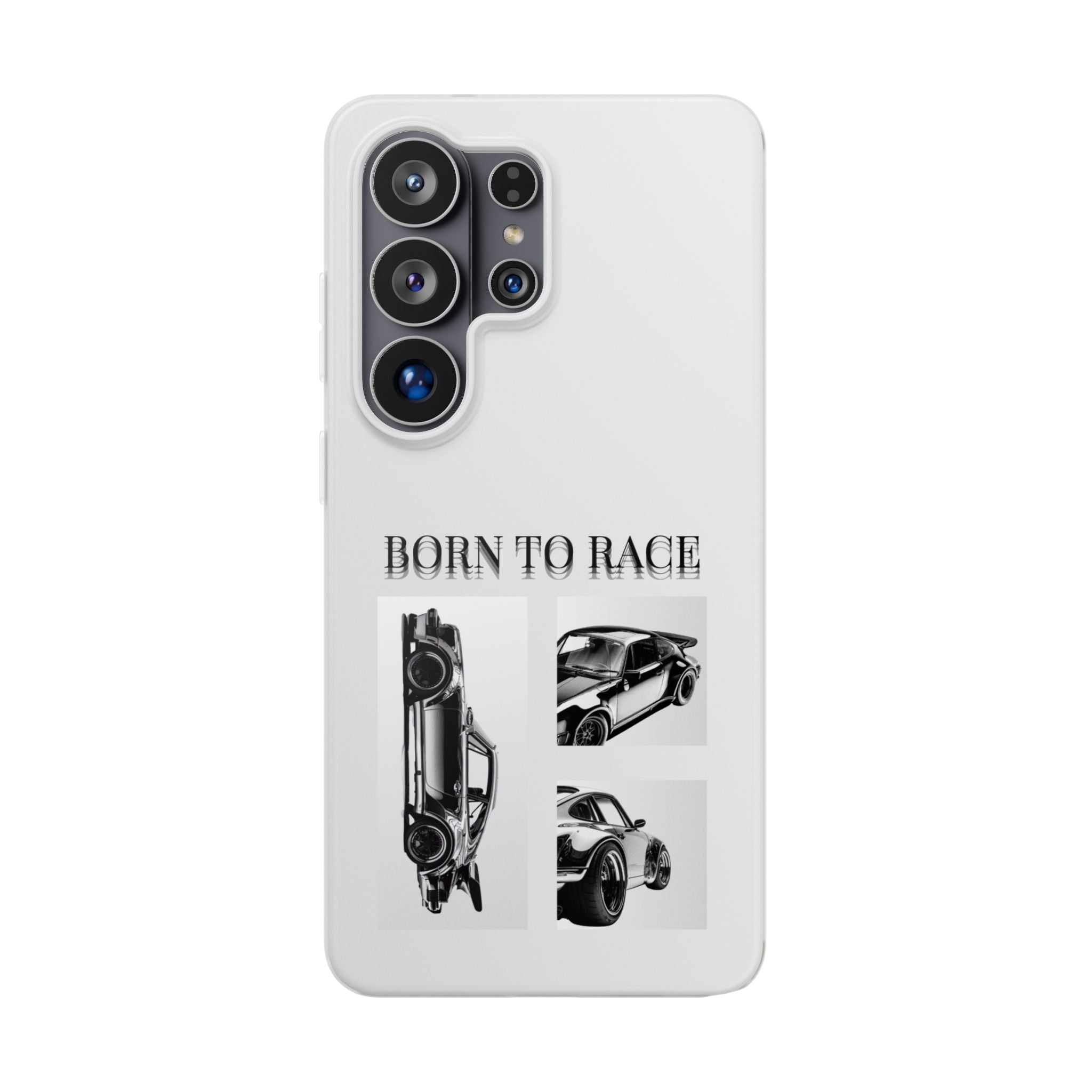 Born to Race Phone Case – Racing Car Flexi Case