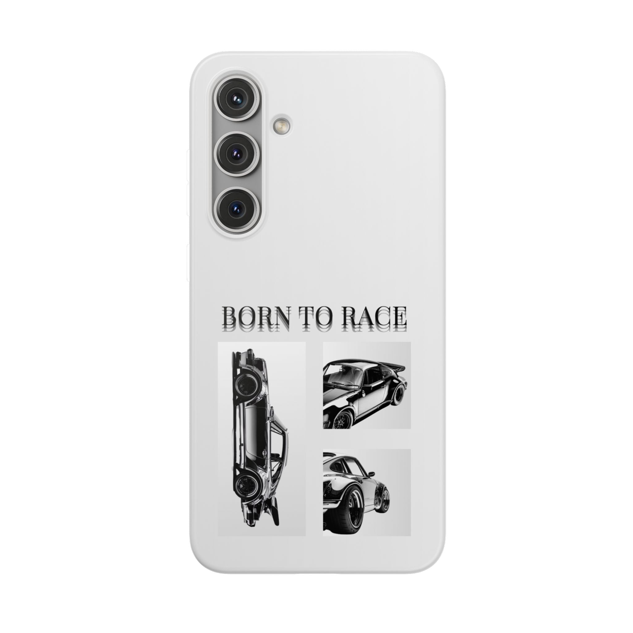 Born to Race Phone Case – Racing Car Flexi Case