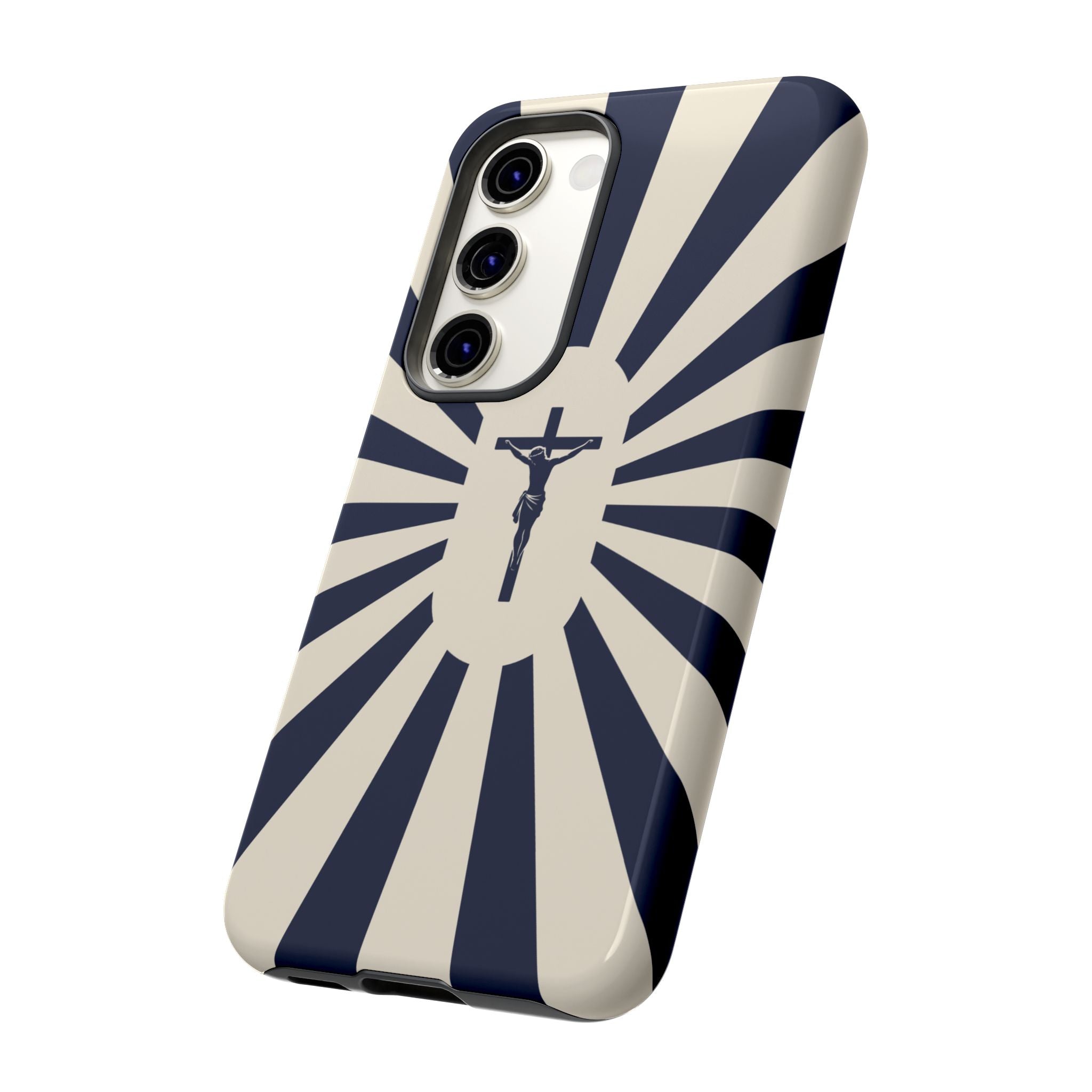 Christian Crucifix Radiant Tough Phone Case