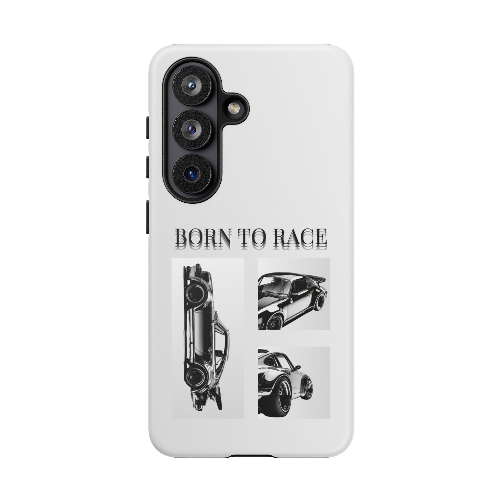 Phone Case - "Born to Race" Vintage Car Racing Graphic