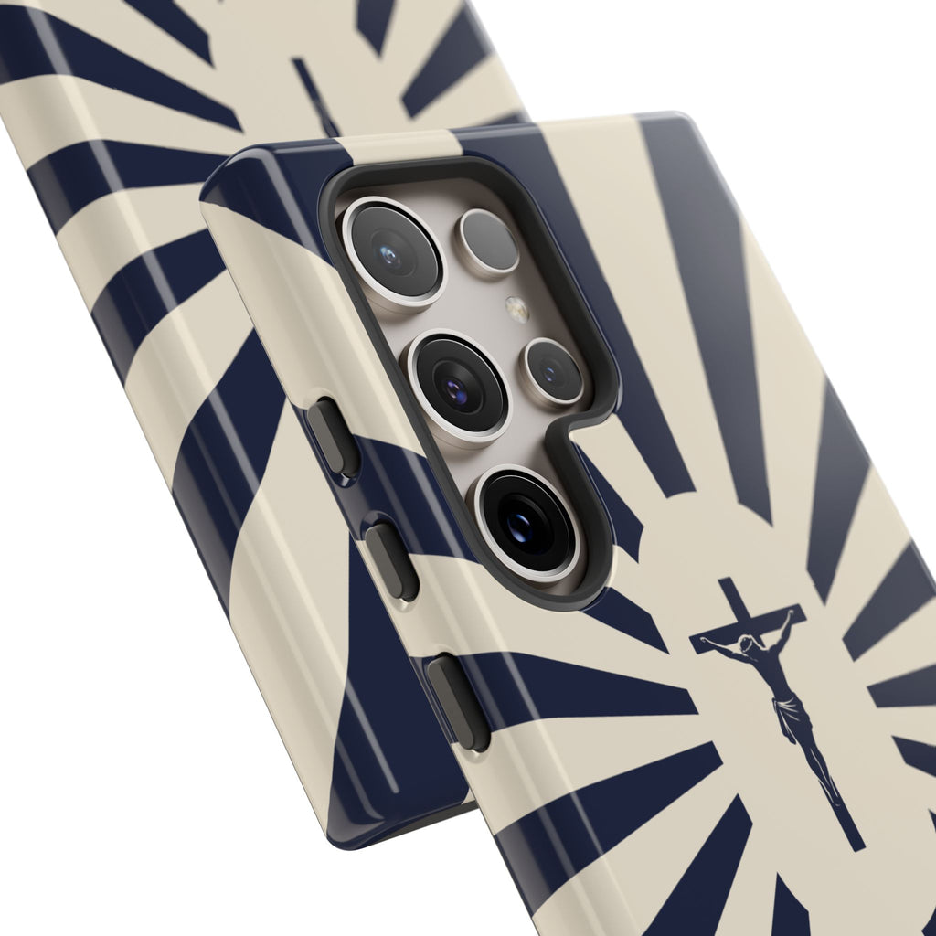 Christian Crucifix Radiant Tough Phone Case