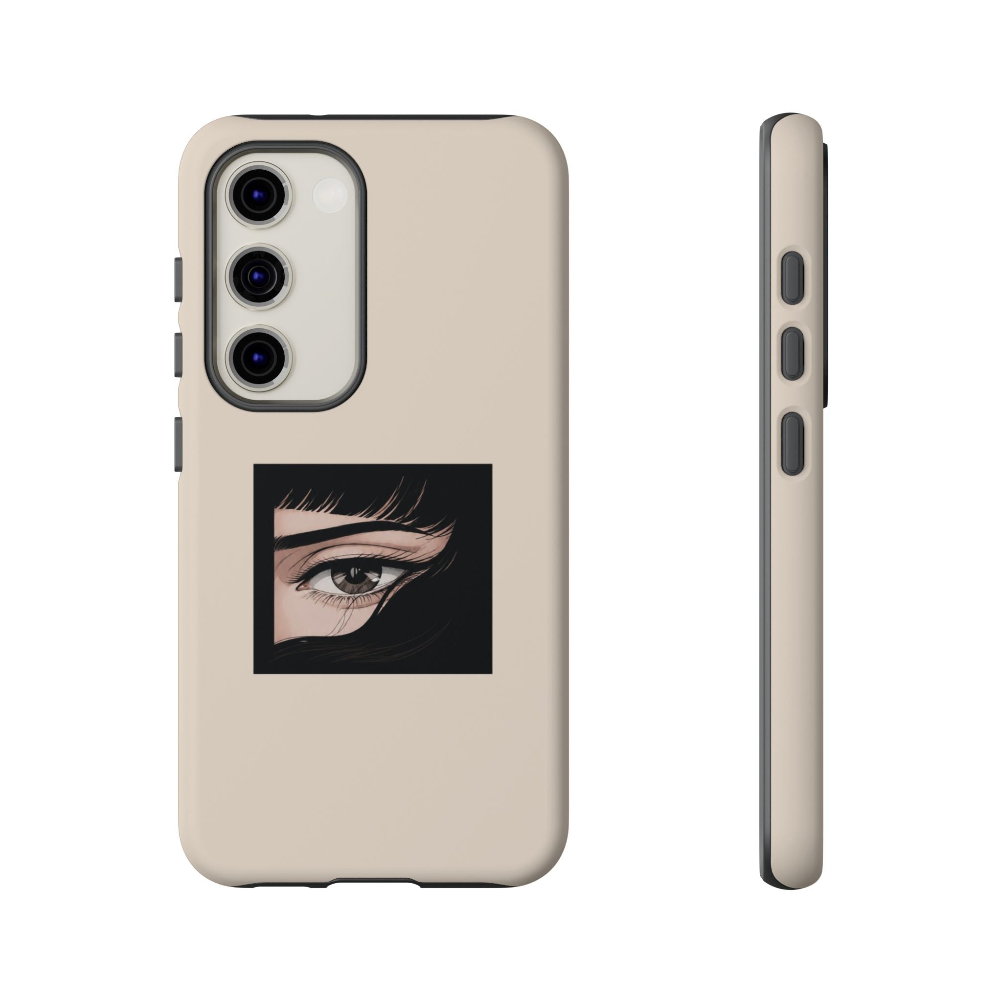 Minimal Eyelash Eye Art Protective Tough Case