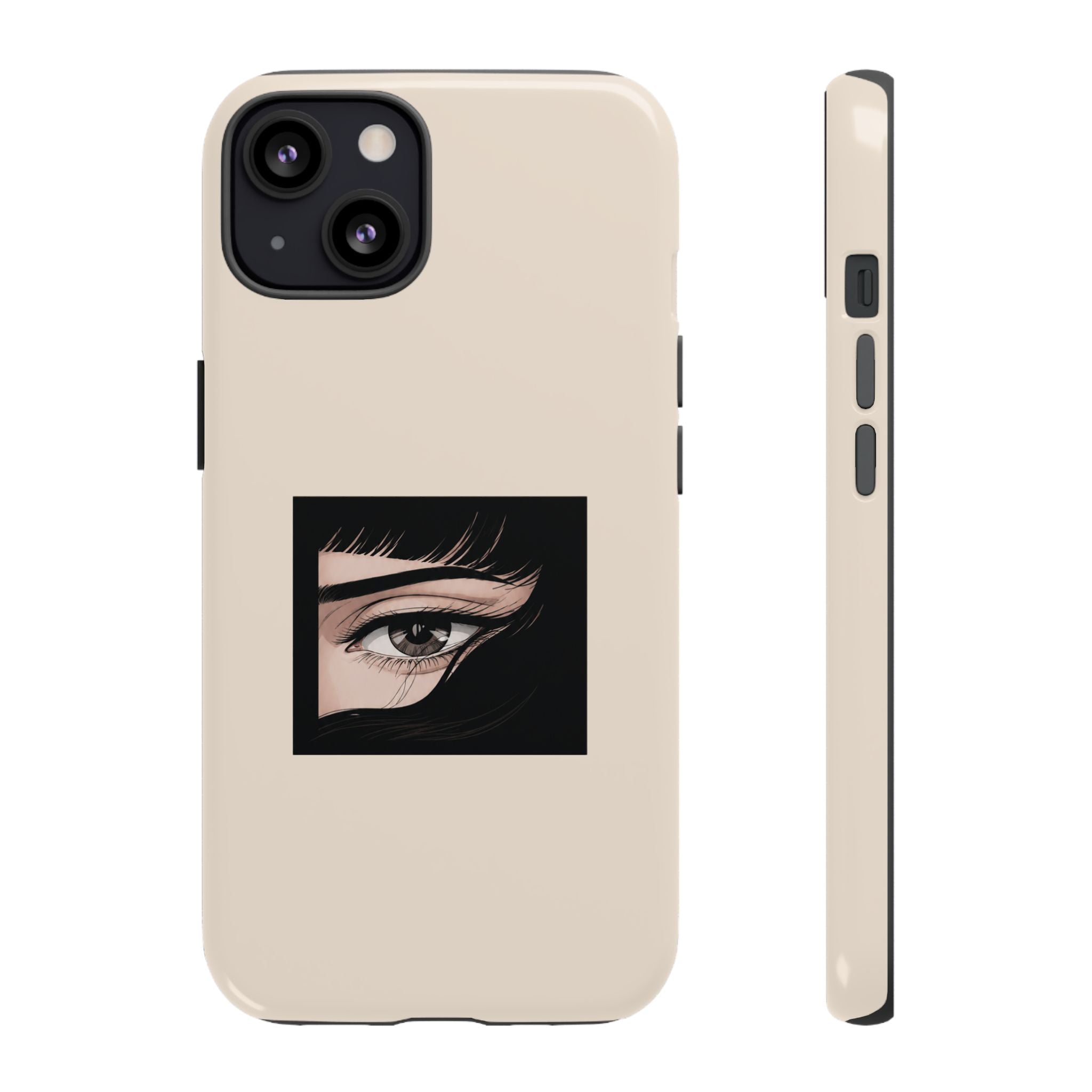 Minimal Eyelash Eye Art Protective Tough Case