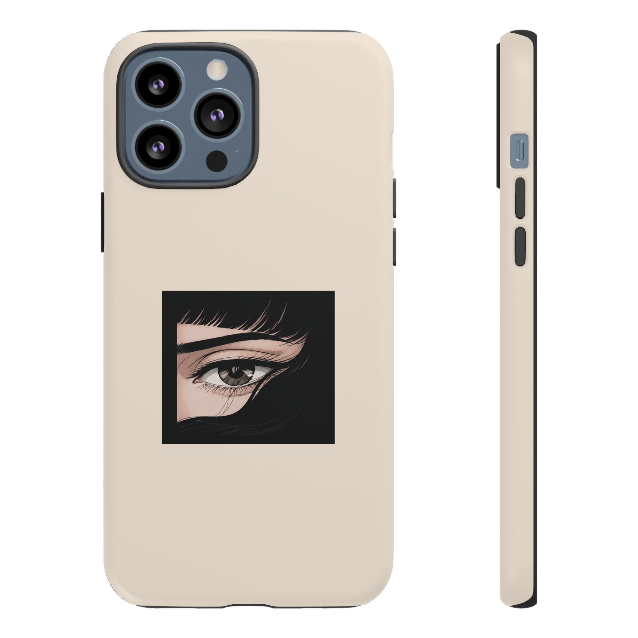 Minimal Eyelash Eye Art Protective Tough Case