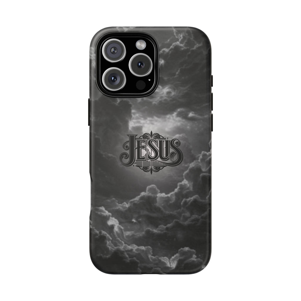 Jesus Cloud Phone Case – Christian Faith Protective iPhone Case