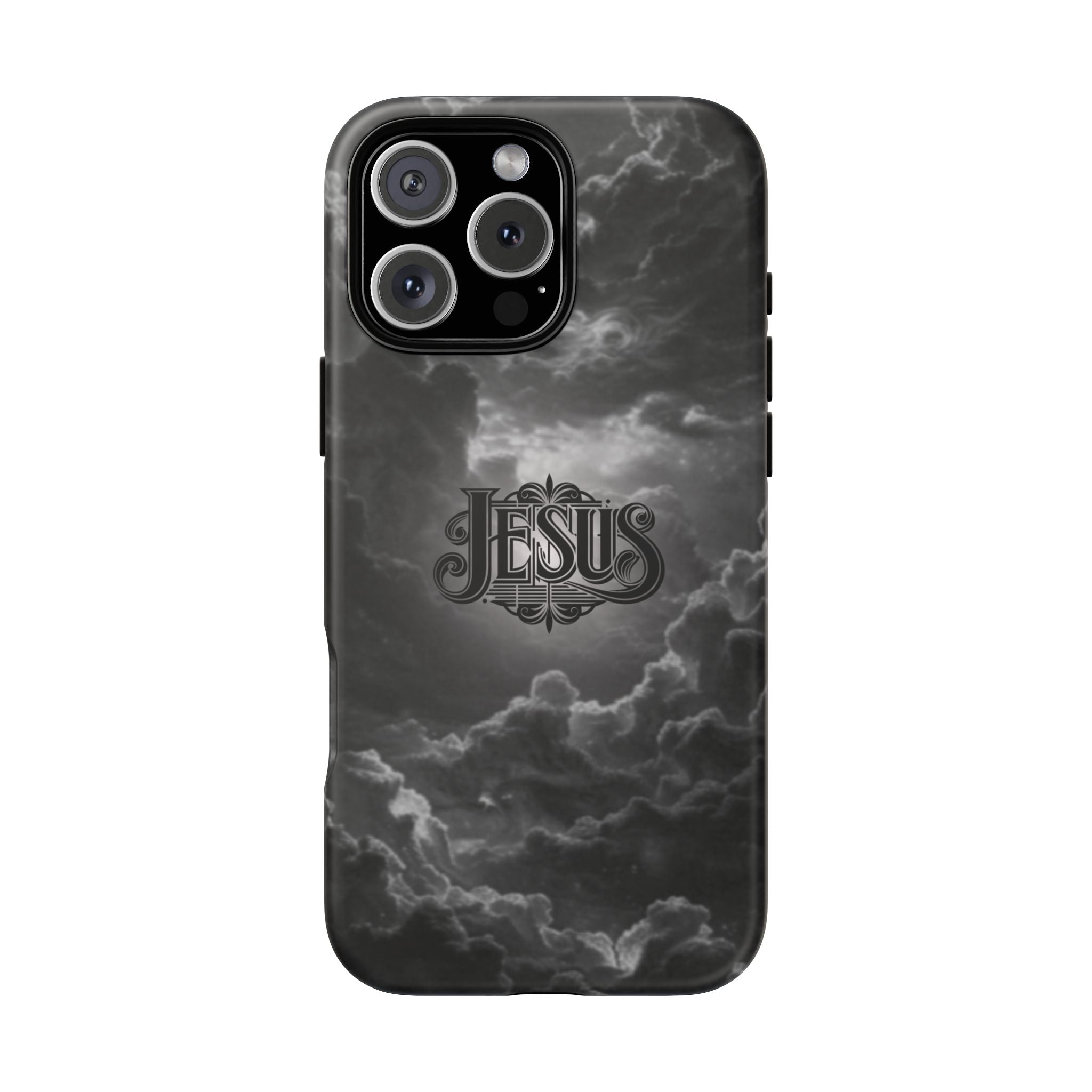 Jesus Cloud Phone Case – Christian Faith Protective iPhone Case