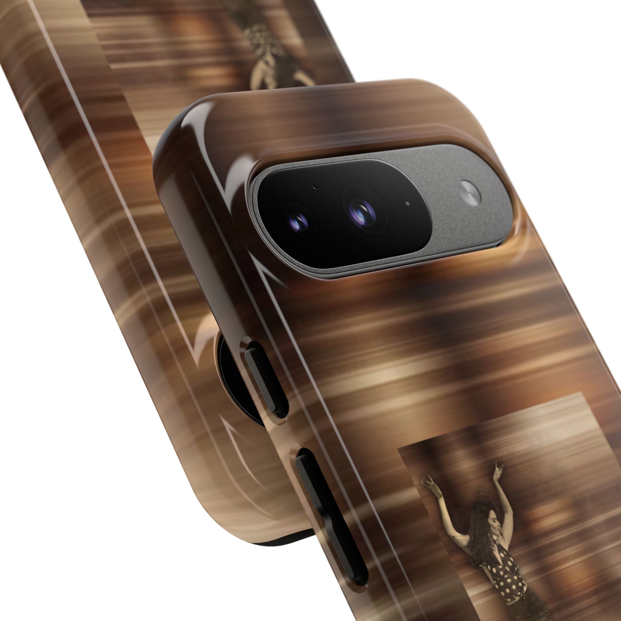 Vintage Basketball Photo Phone Case – Retro Sport Quote iPhone Cover