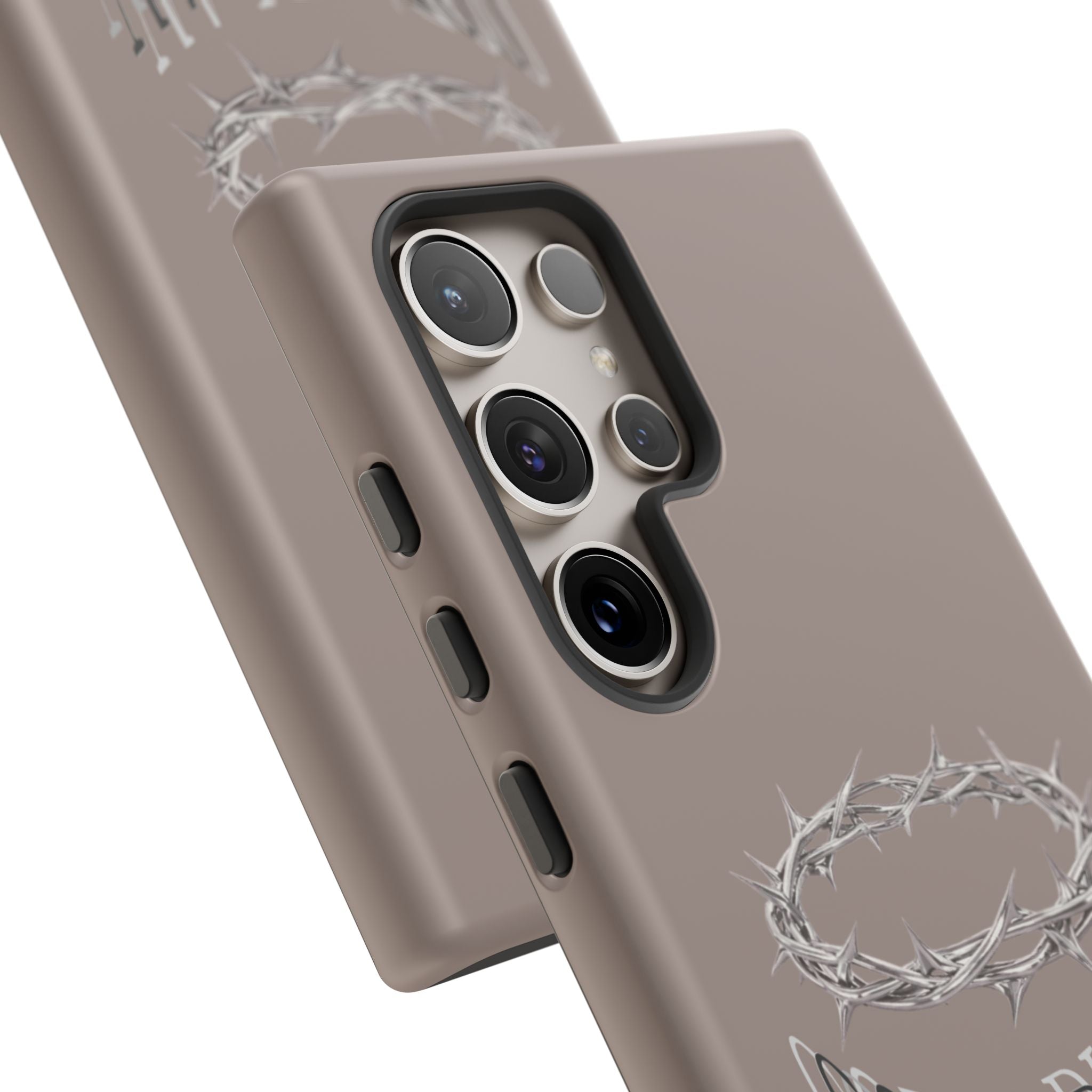 Phone Case — "God's Plan" Crown of Thorns Protective Cover