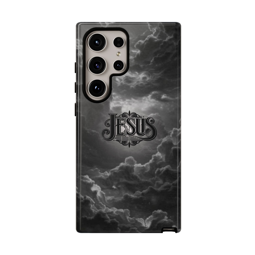 Jesus Cloud Phone Case – Christian Faith Protective iPhone Case