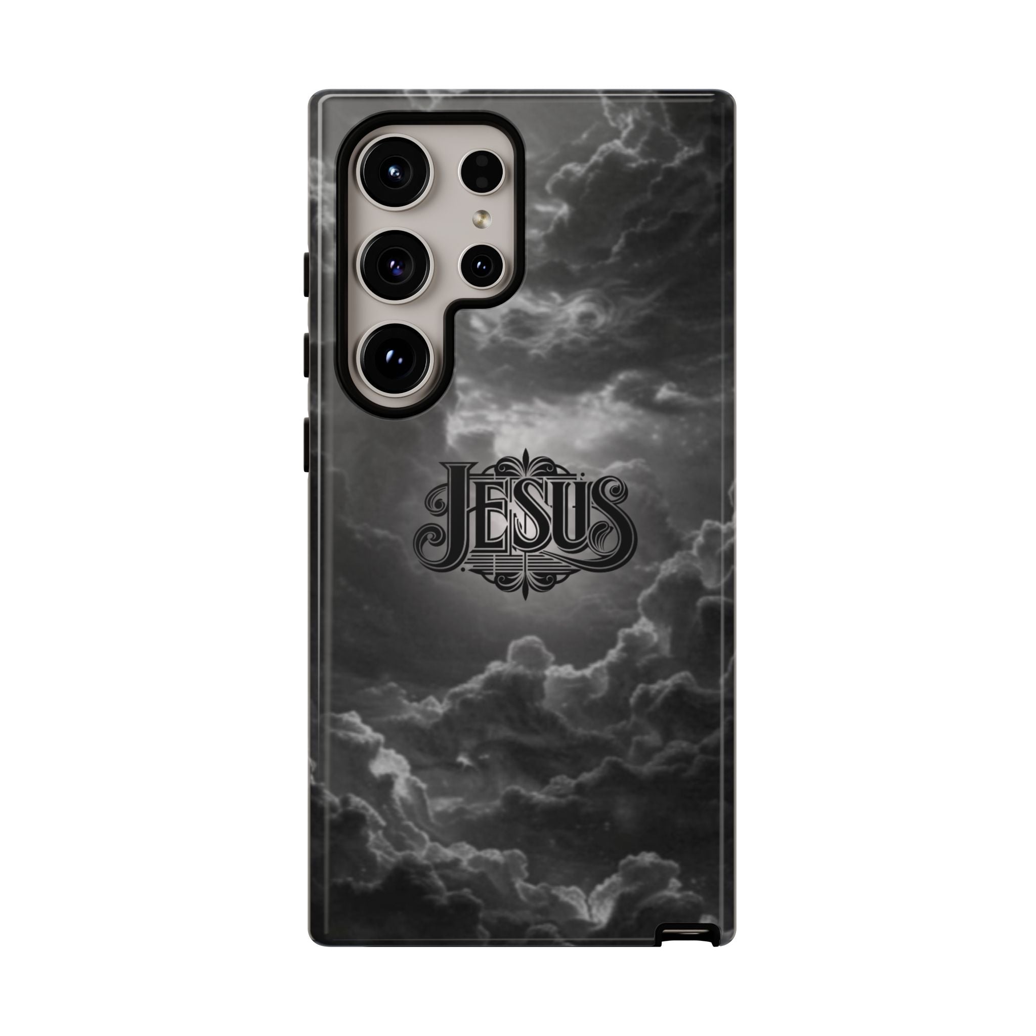 Jesus Cloud Phone Case – Christian Faith Protective iPhone Case