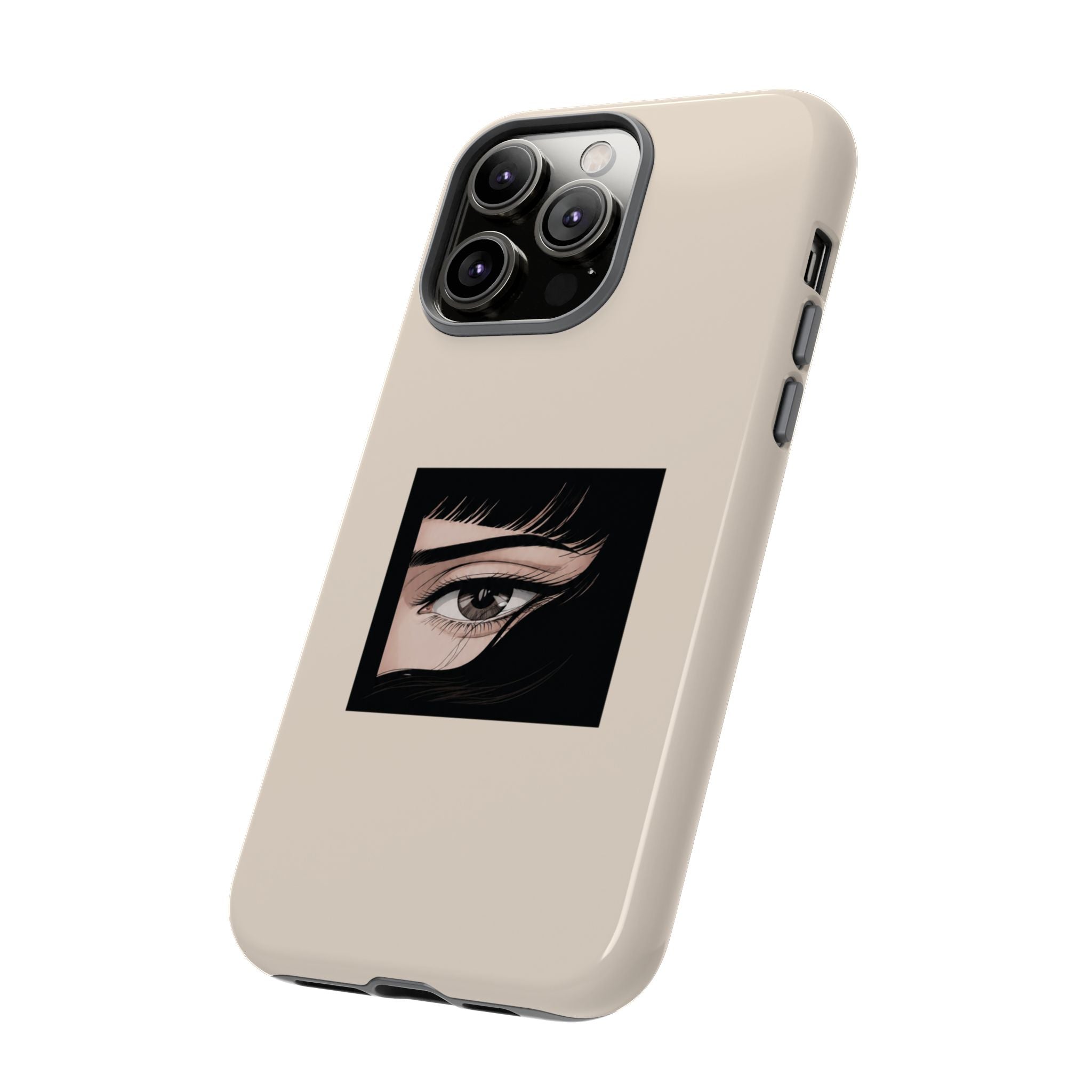 Minimal Eyelash Eye Art Protective Tough Case