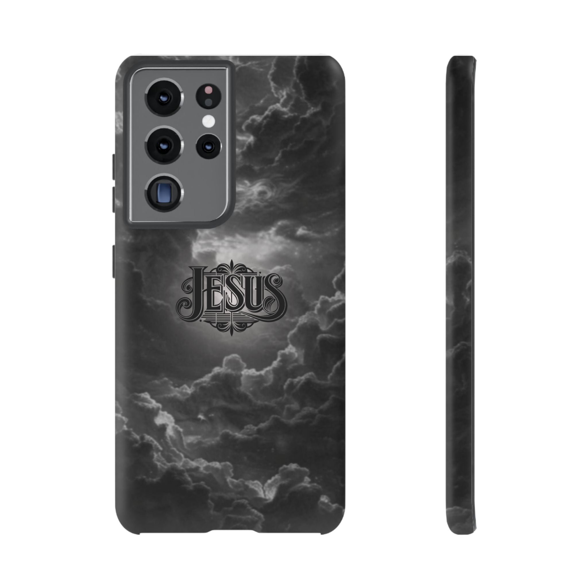 Jesus Cloud Phone Case – Christian Faith Protective iPhone Case