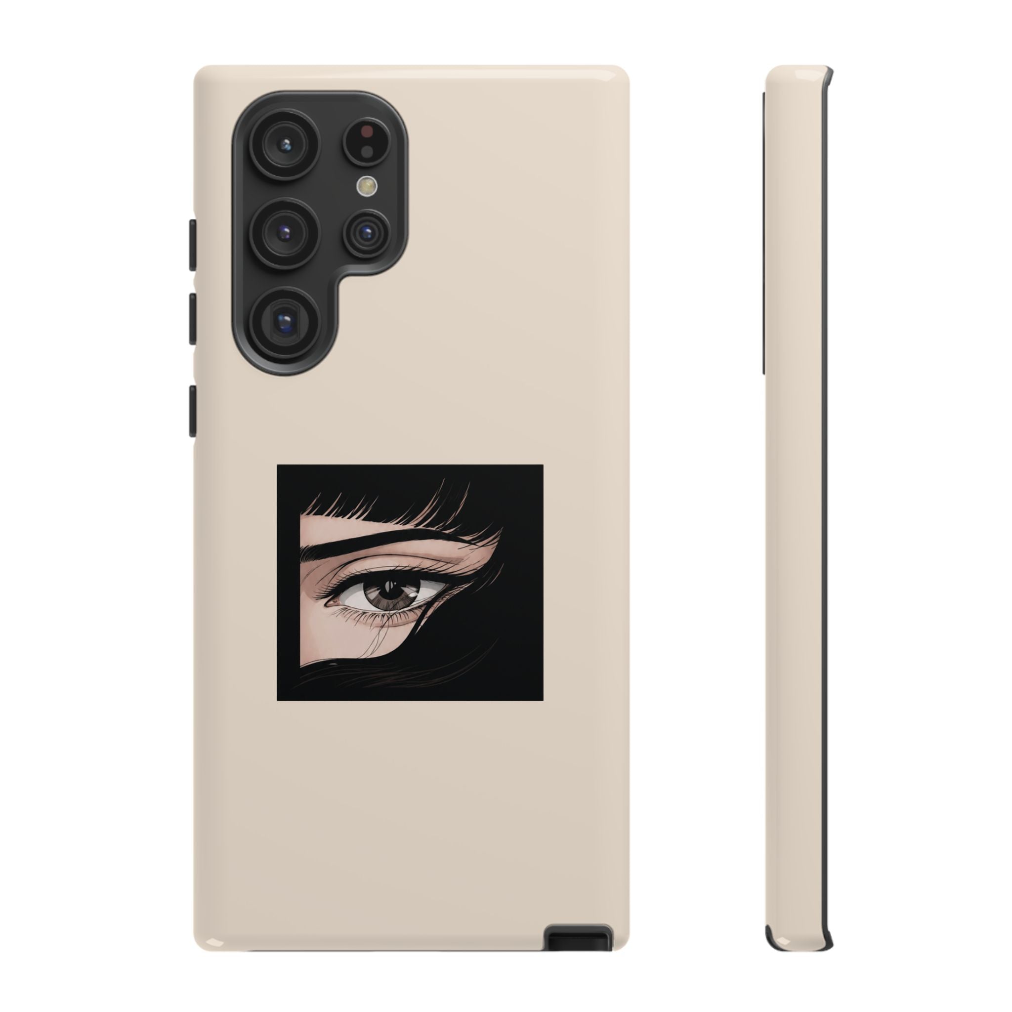 Minimal Eyelash Eye Art Protective Tough Case
