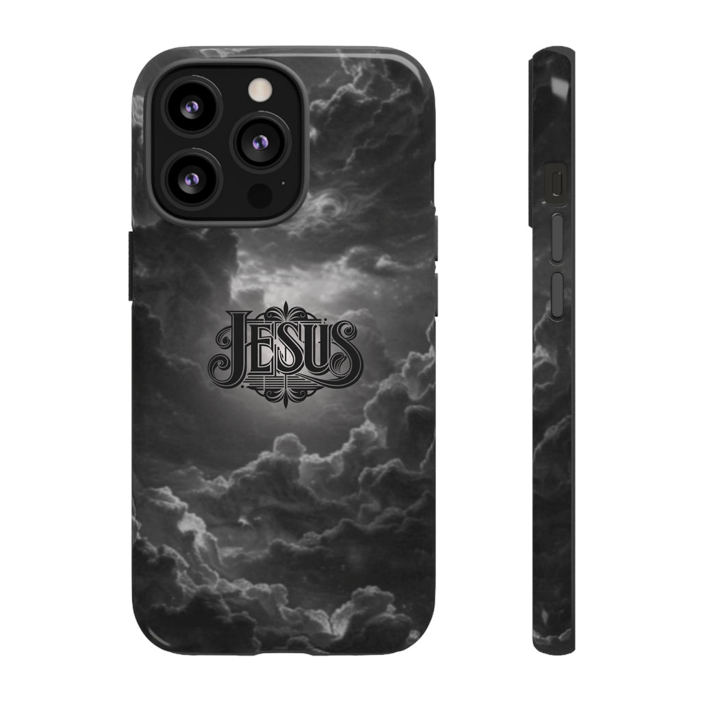 Jesus Cloud Phone Case – Christian Faith Protective iPhone Case