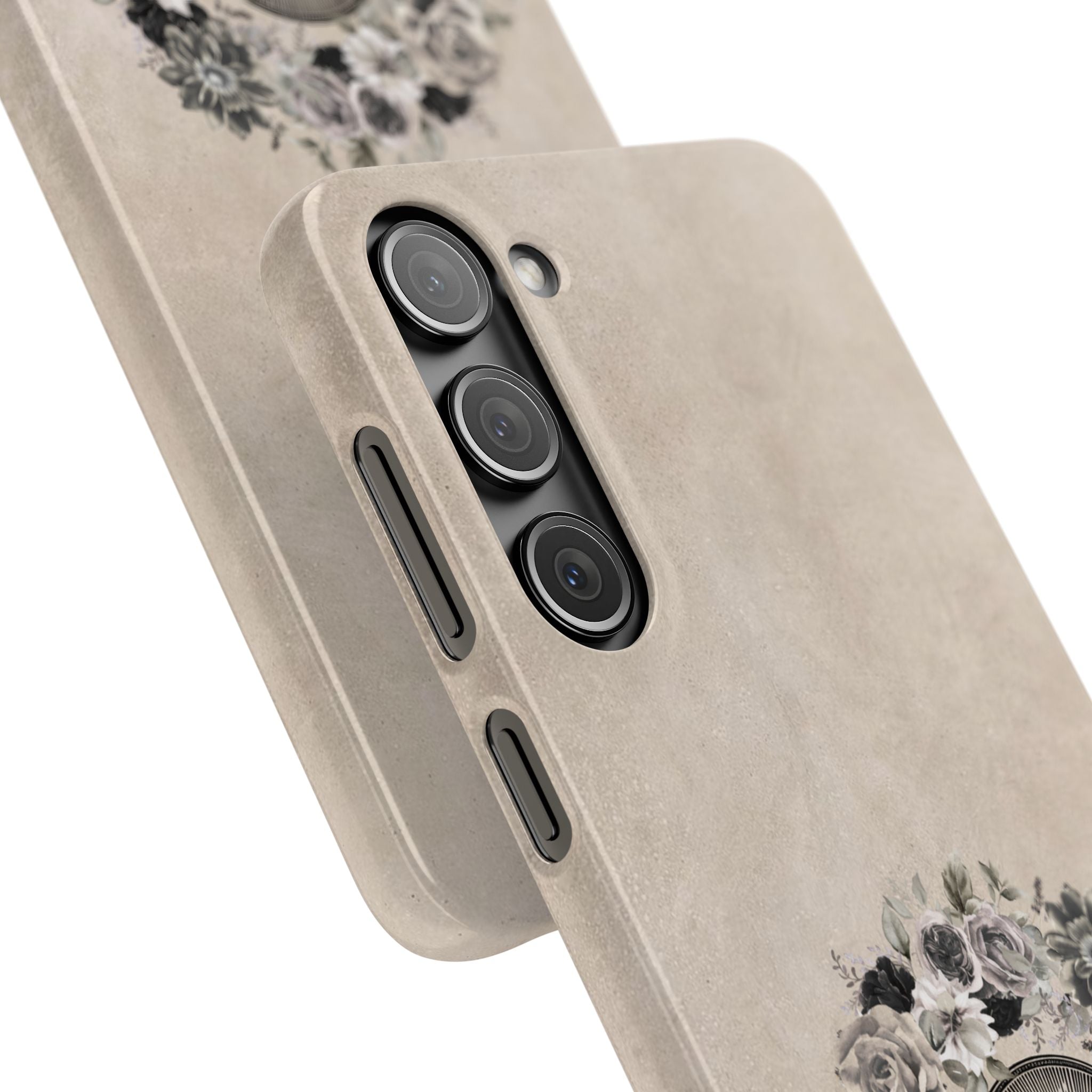 Vintage Madonna Floral Phone Case — Religious iPhone Snap Case