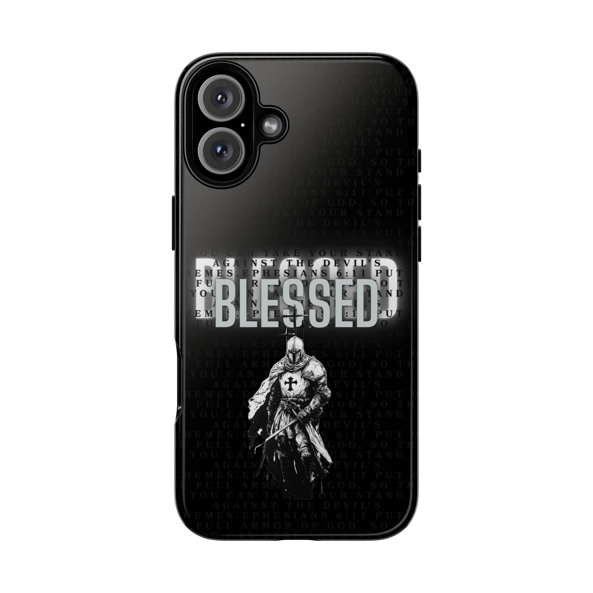 Phone Case – Christian Warrior Faith Design