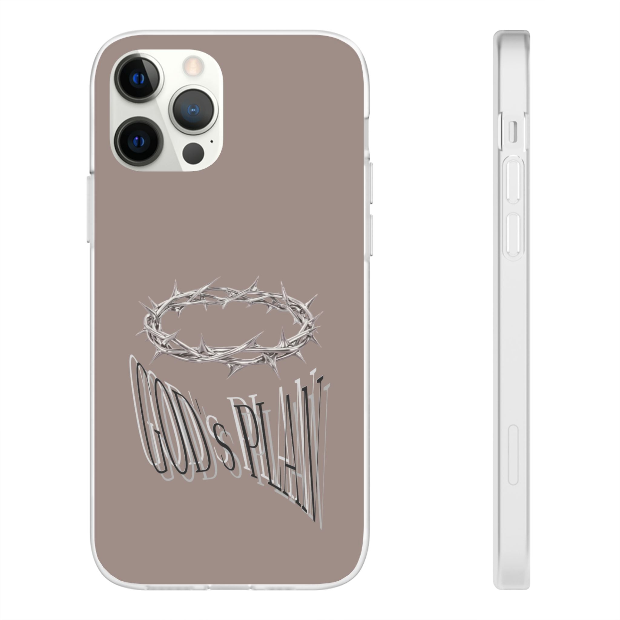God's Reign Phone Case — Crown of Thorns Christian iPhone Cover