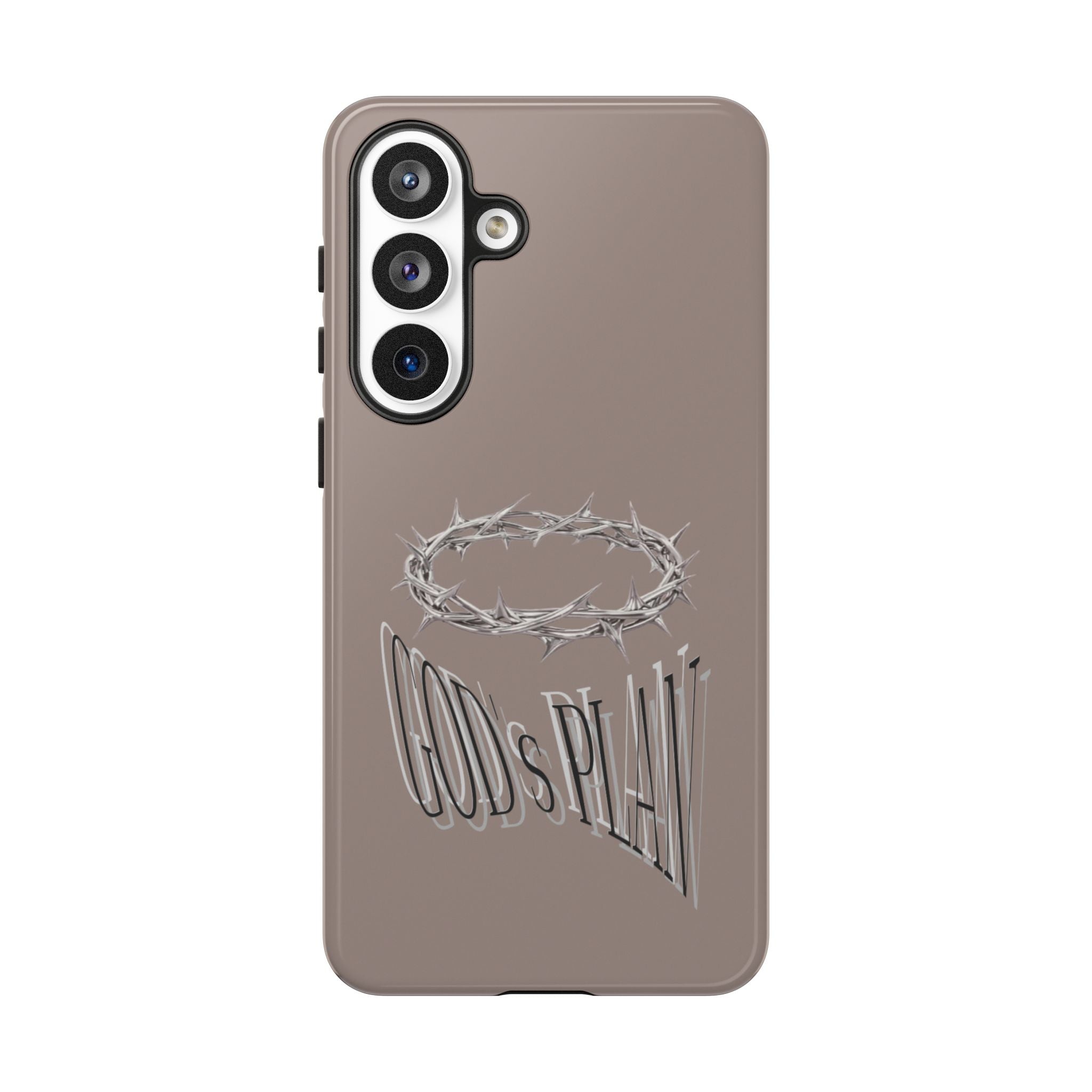 Phone Case — "God's Plan" Crown of Thorns Protective Cover