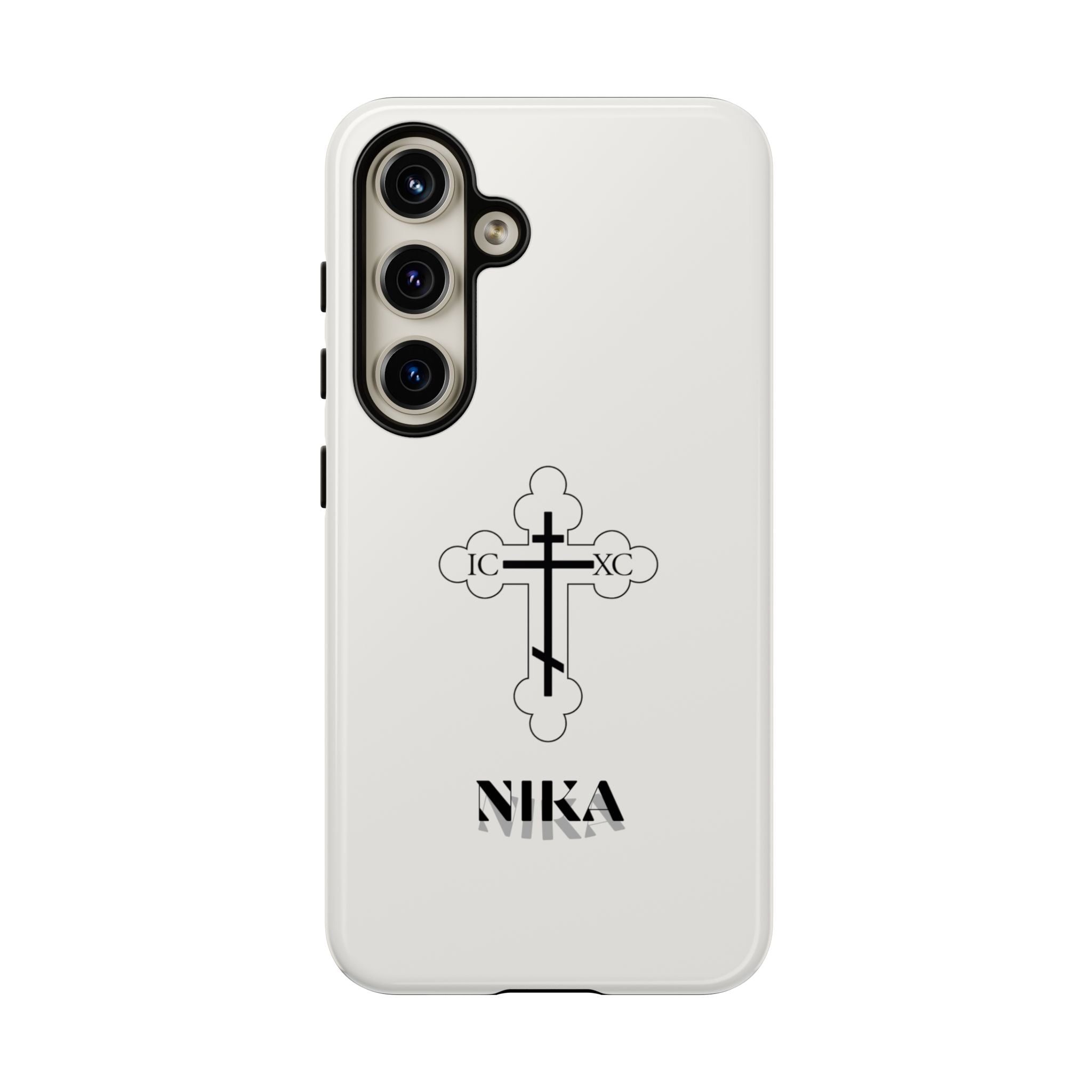 Christian Cross Phone Case – NIKA Orthodox Design