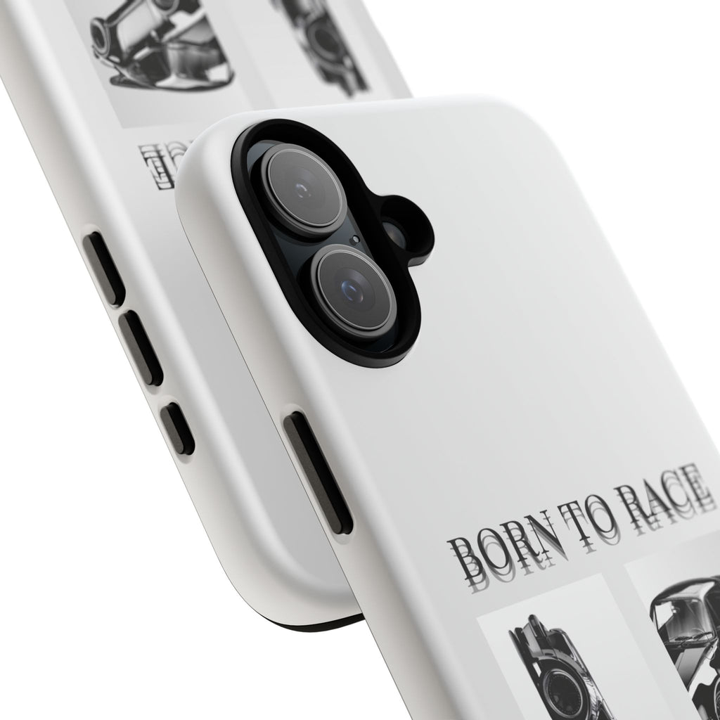 Phone Case - "Born to Race" Vintage Car Racing Graphic