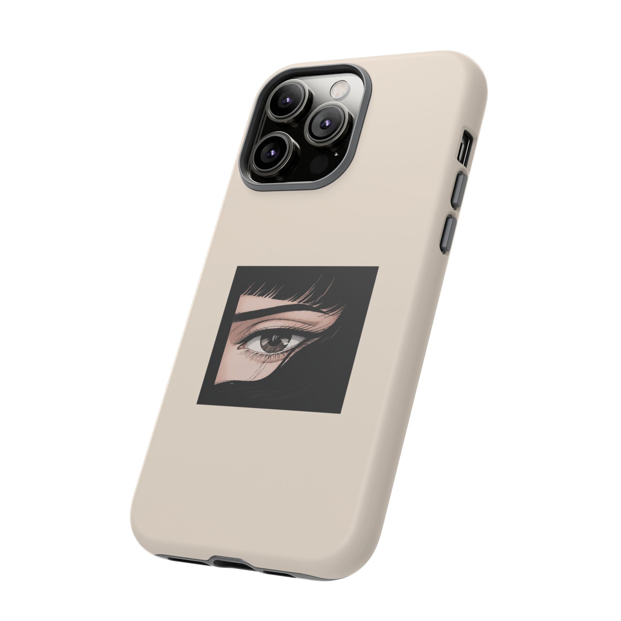Minimal Eyelash Eye Art Protective Tough Case