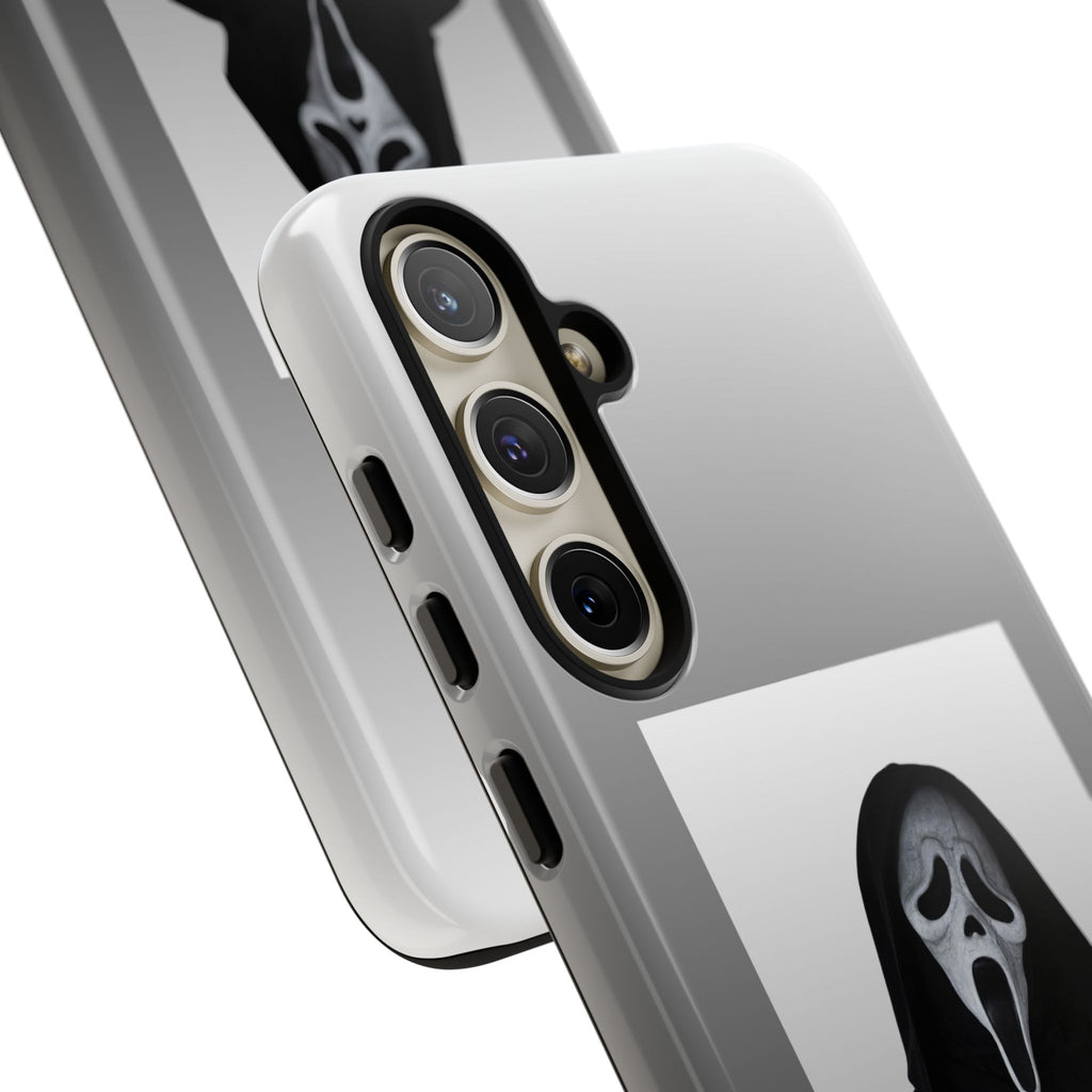 Scream Mask Phone Case – 'WAZAAA' Horror Movie Protective Cover
