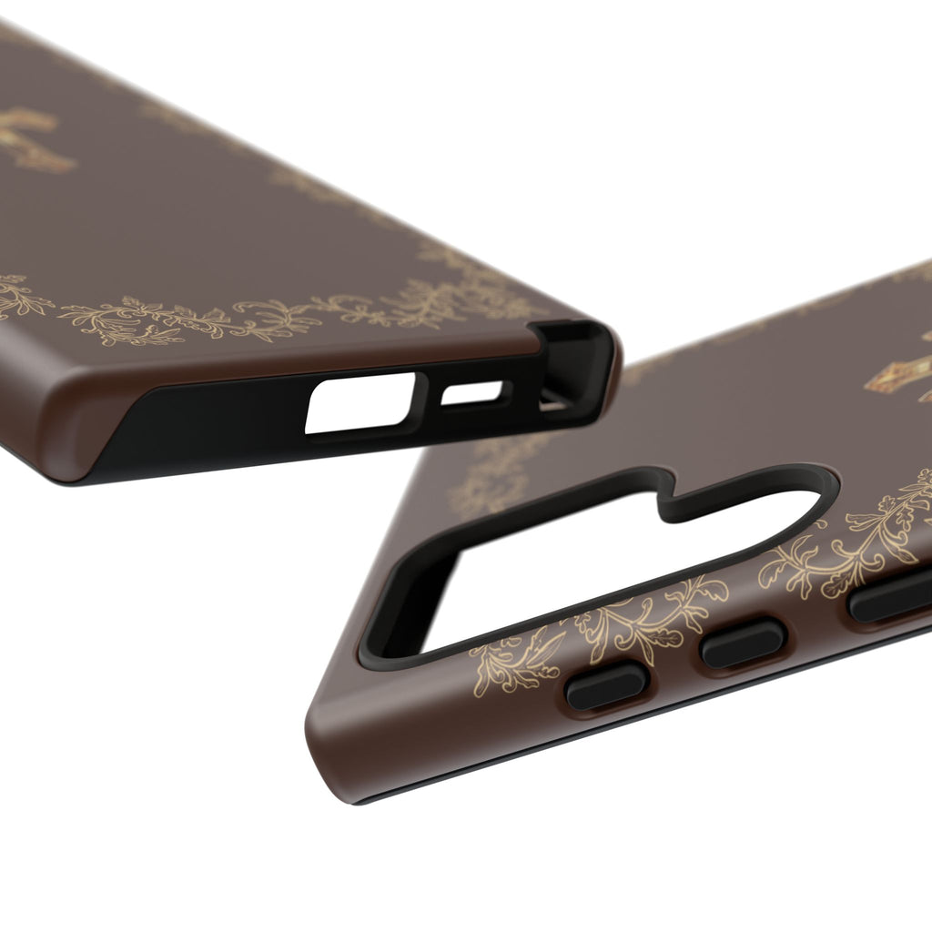 Gold Cross Bible – Christian Tough Phone Case