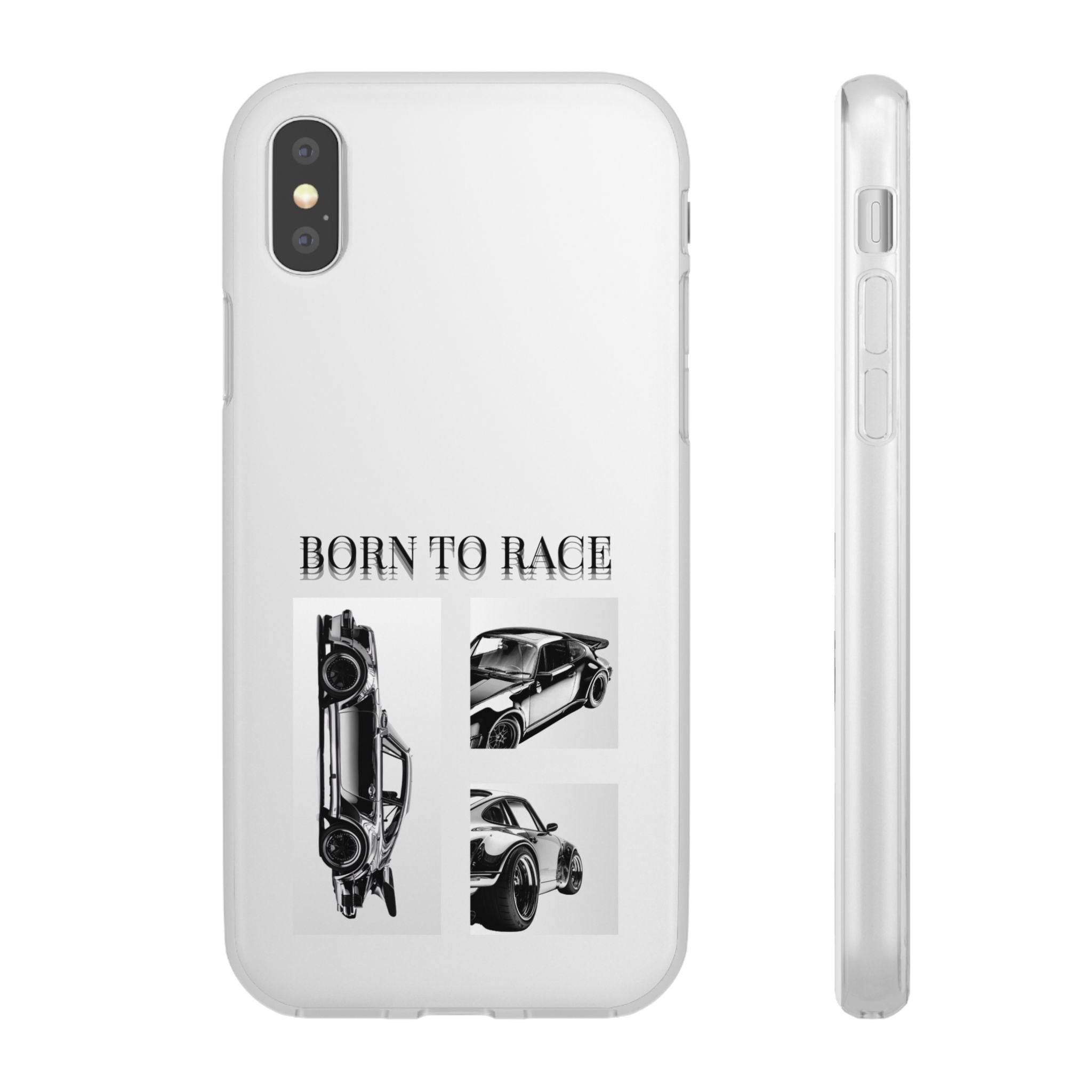 Born to Race Phone Case – Racing Car Flexi Case