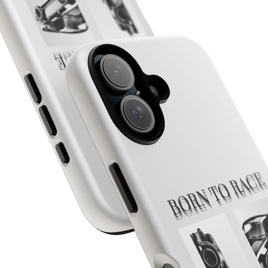Phone Case - "Born to Race" Vintage Car Racing Graphic
