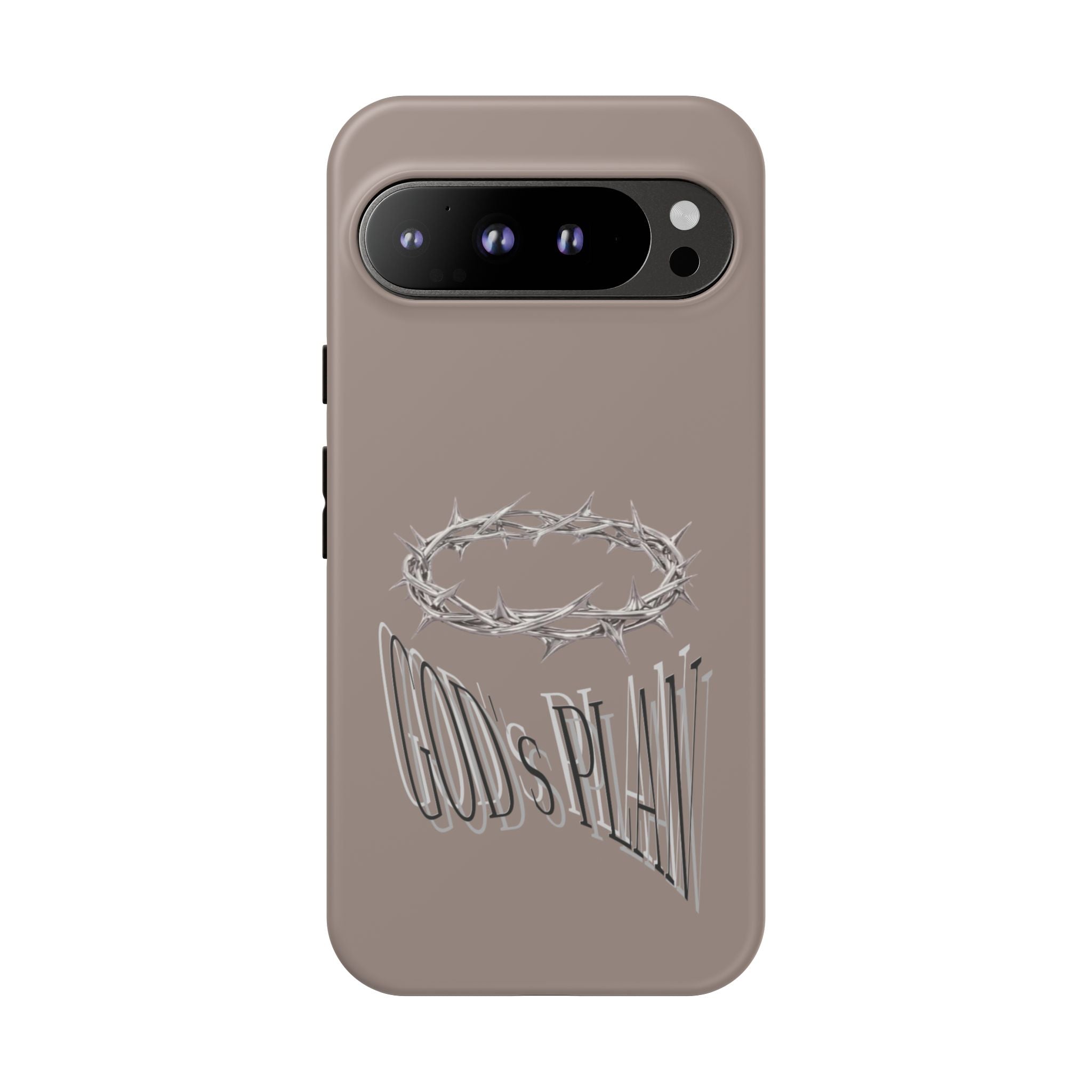 Phone Case — "God's Plan" Crown of Thorns Protective Cover