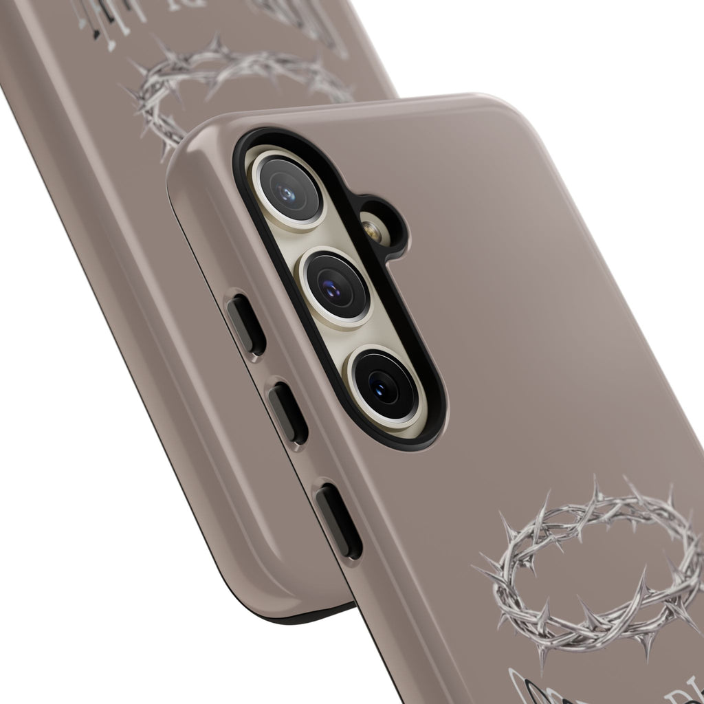 Phone Case — "God's Plan" Crown of Thorns Protective Cover