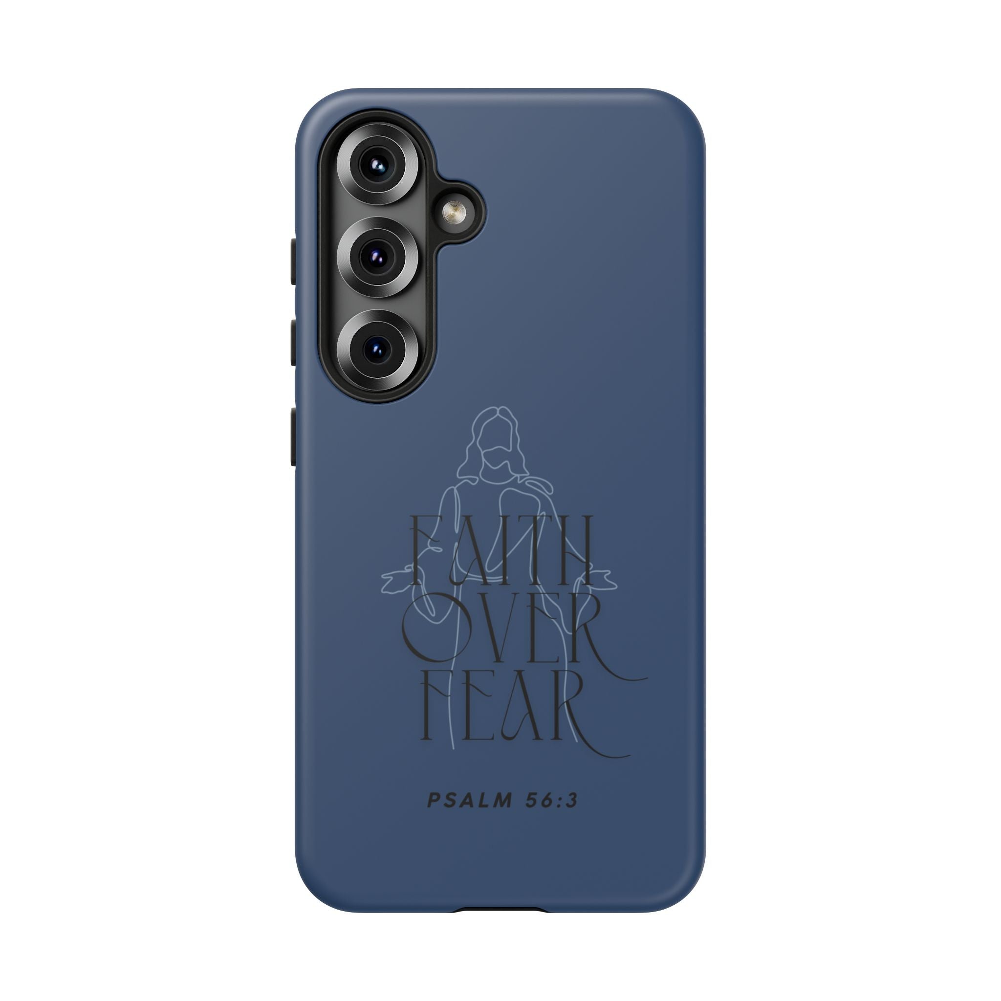 Faith Over Fear — Psalm 56:3 Christian Tough Phone Case