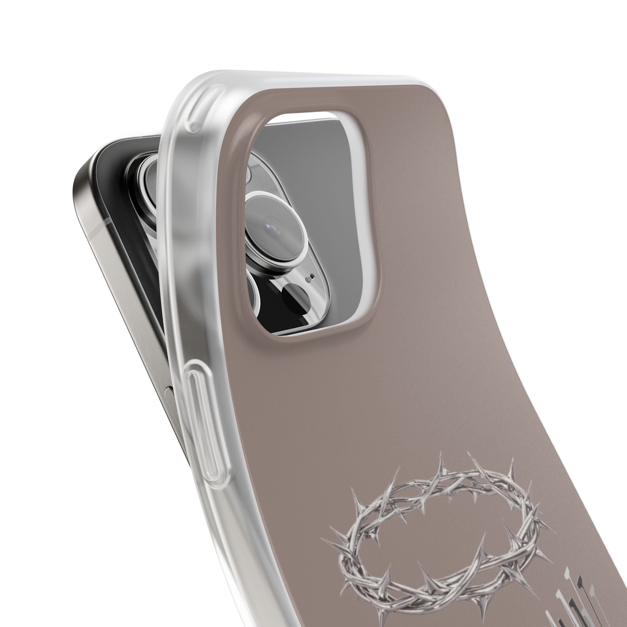 God's Reign Phone Case — Crown of Thorns Christian iPhone Cover