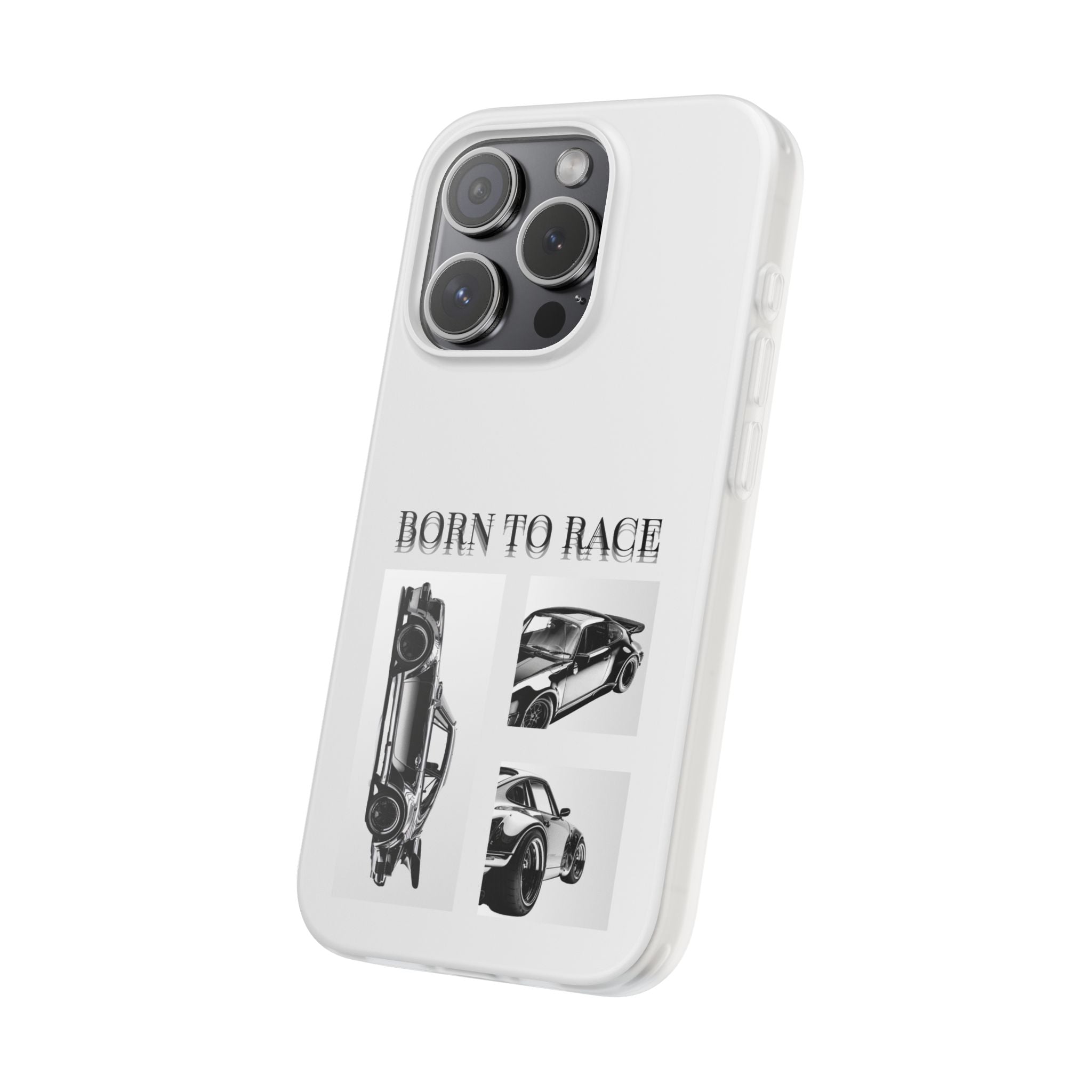 Born to Race Phone Case – Racing Car Flexi Case