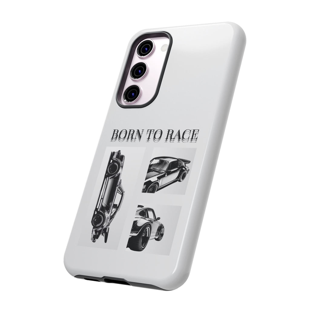 Phone Case - "Born to Race" Vintage Car Racing Graphic