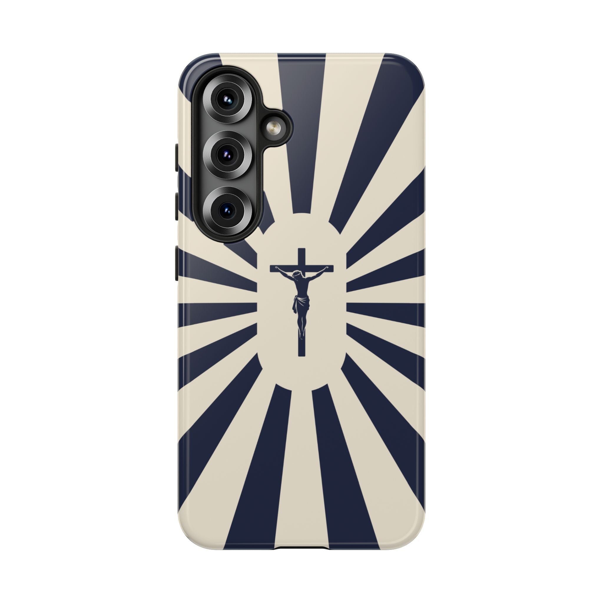 Christian Crucifix Radiant Tough Phone Case