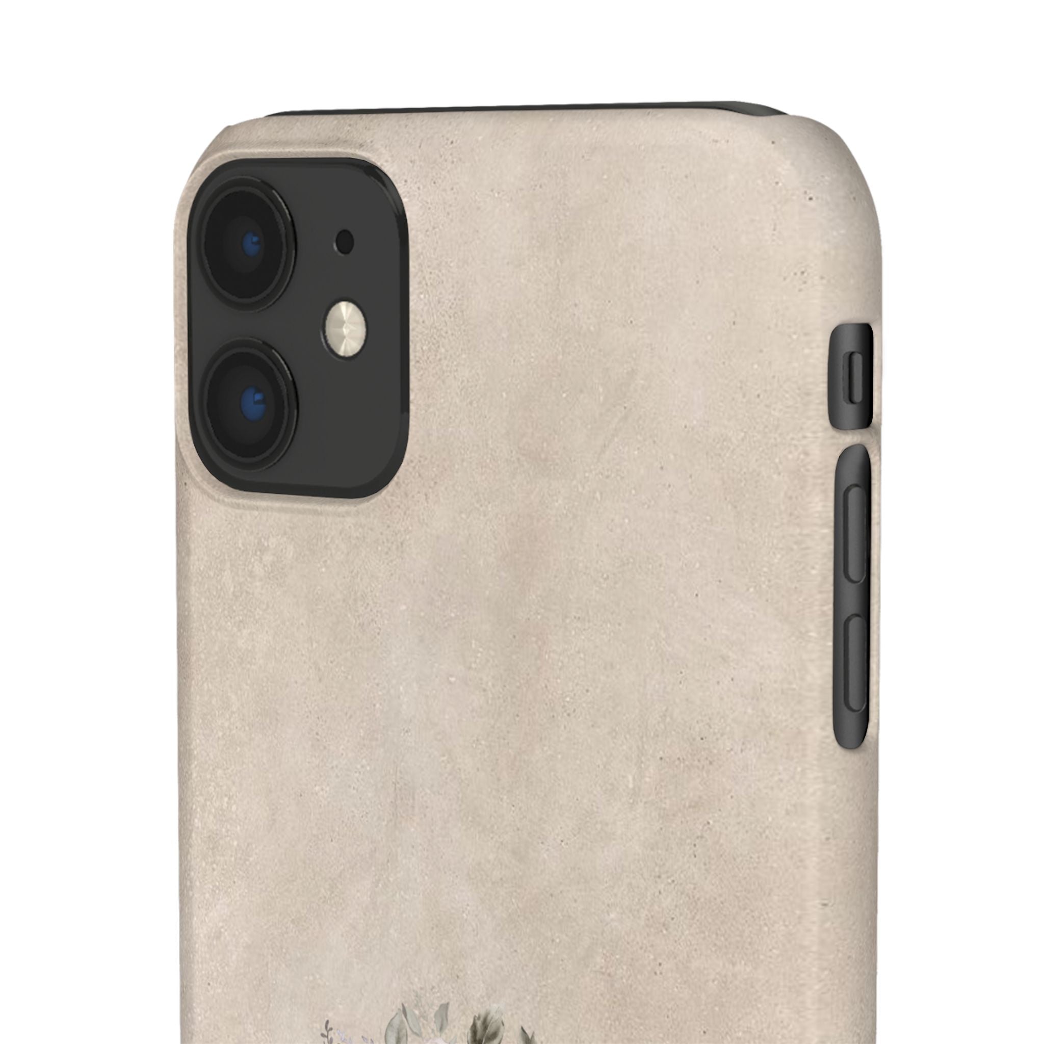 Vintage Madonna Floral Phone Case — Religious iPhone Snap Case