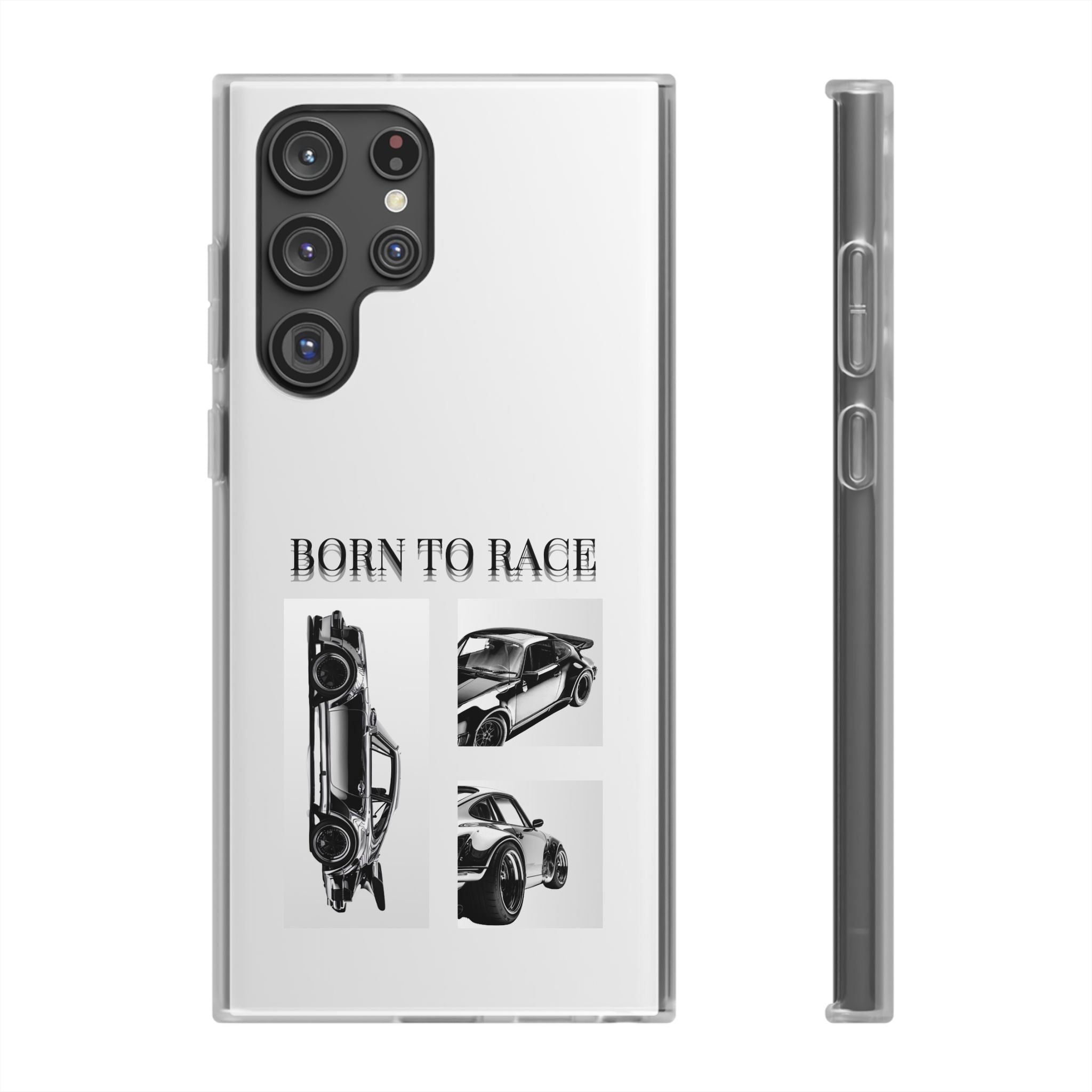 Born to Race Phone Case – Racing Car Flexi Case