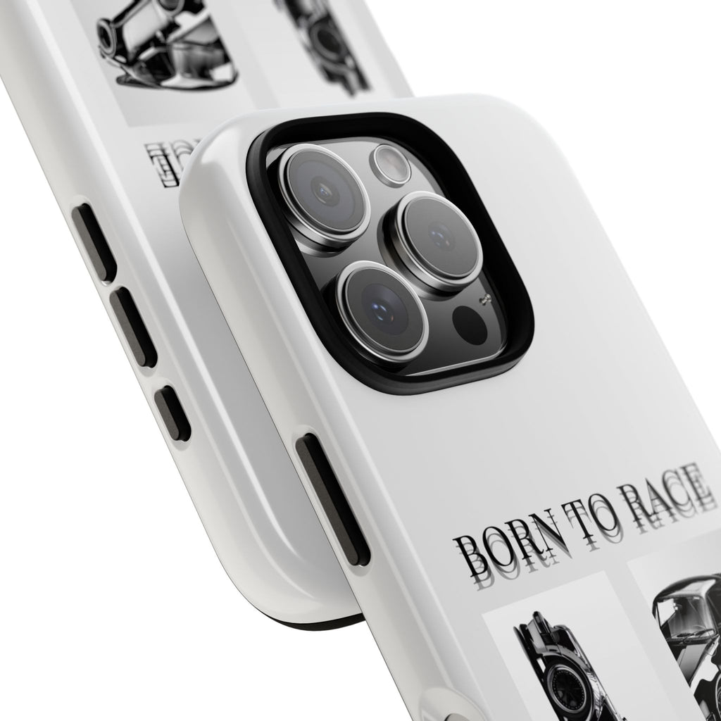 Phone Case - "Born to Race" Vintage Car Racing Graphic