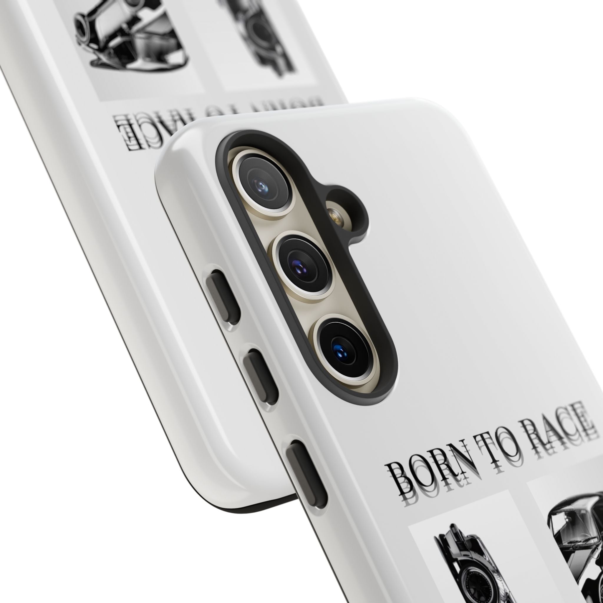 Phone Case - "Born to Race" Vintage Car Racing Graphic