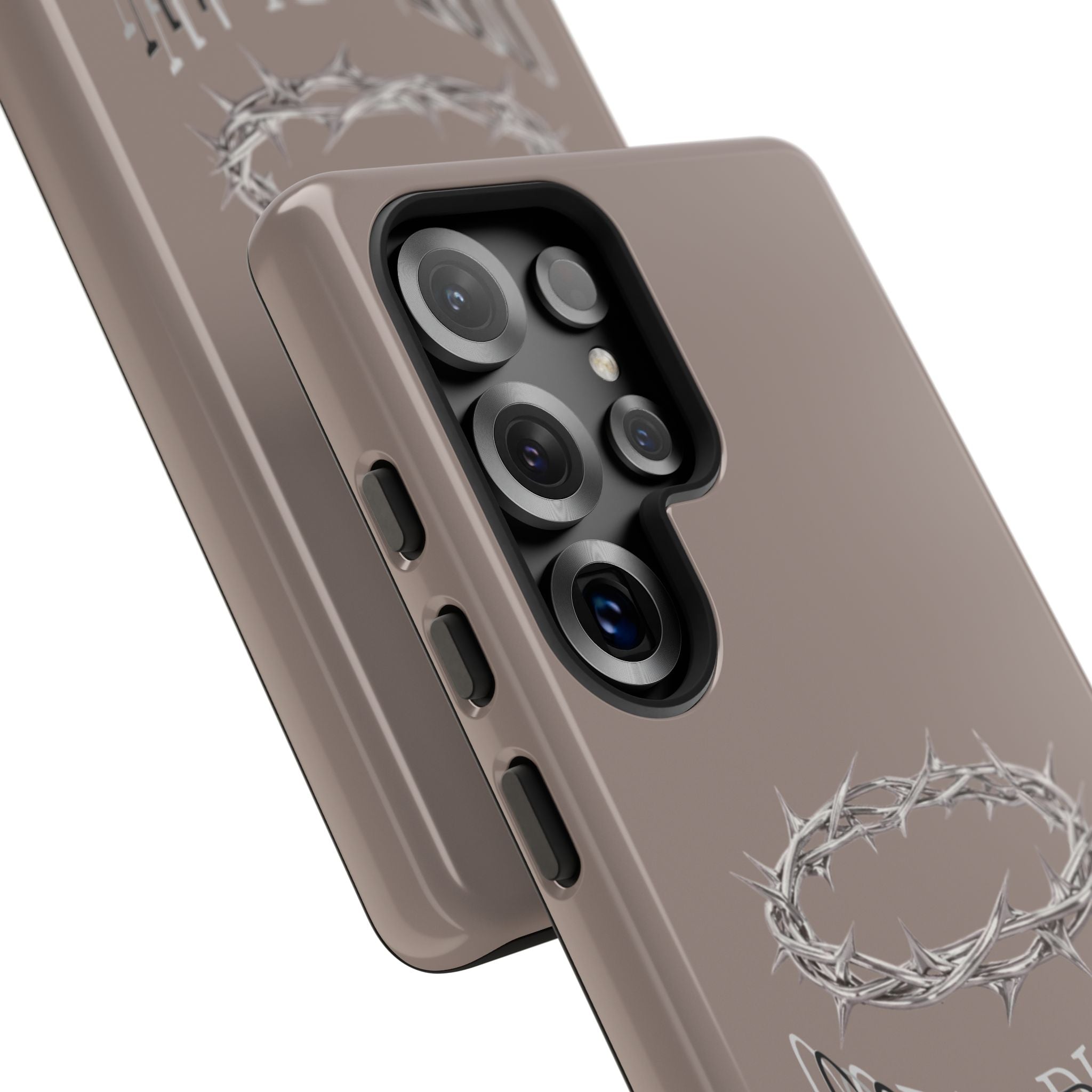 Phone Case — "God's Plan" Crown of Thorns Protective Cover