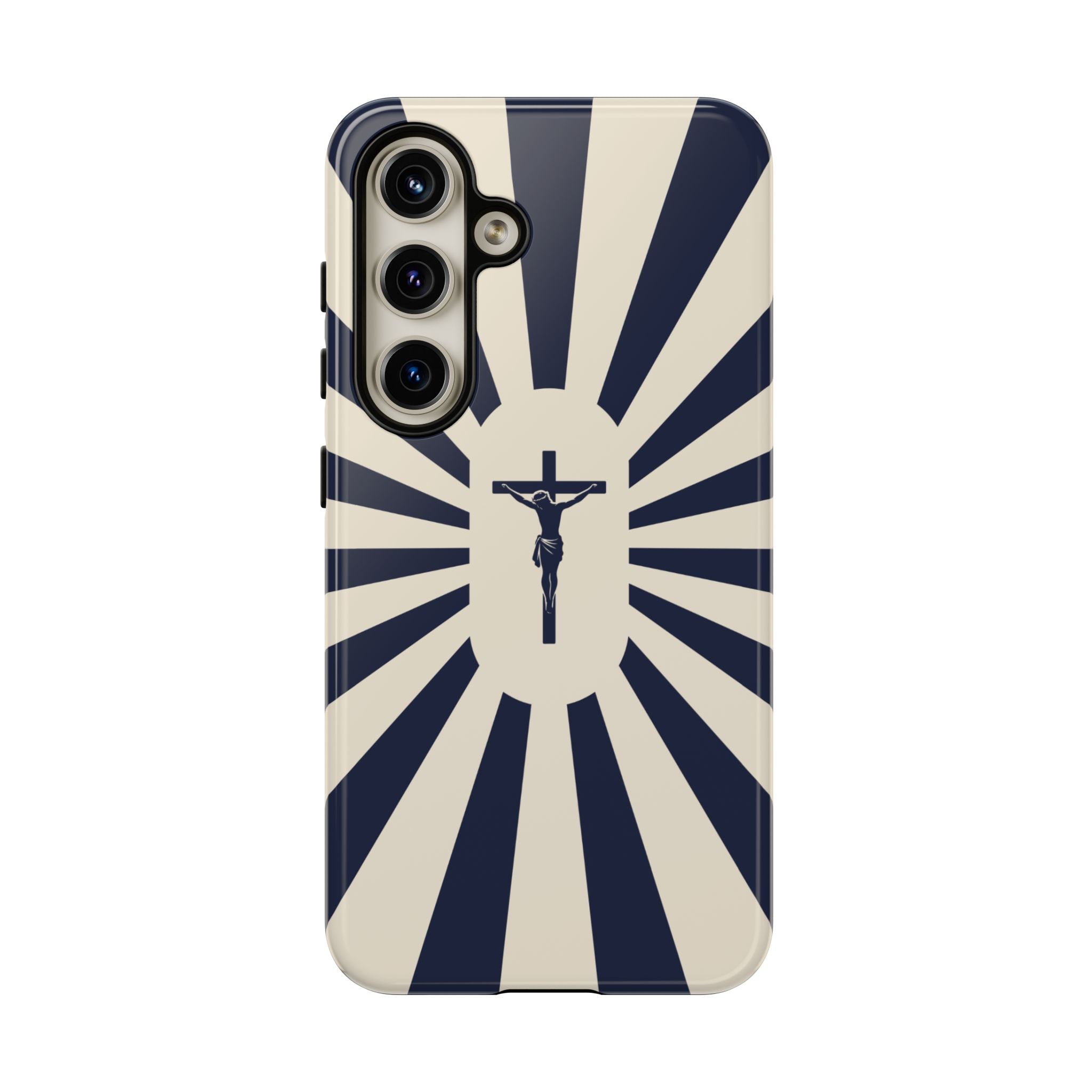Christian Crucifix Radiant Tough Phone Case