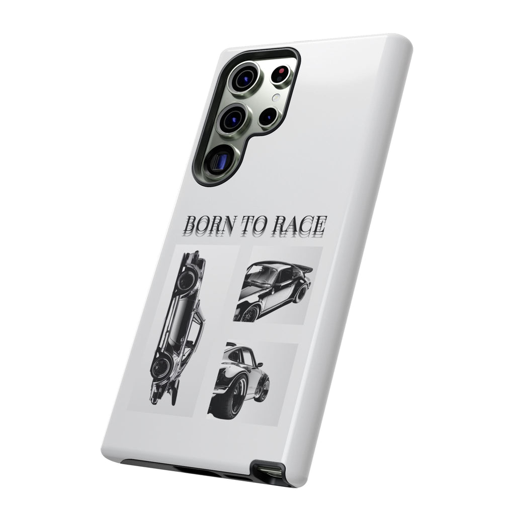 Phone Case - "Born to Race" Vintage Car Racing Graphic