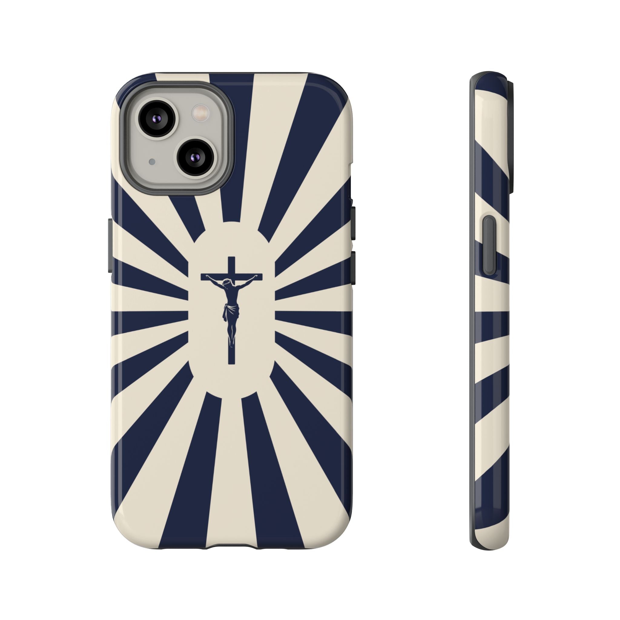 Christian Crucifix Radiant Tough Phone Case